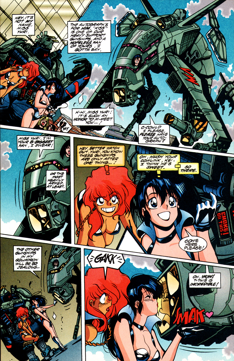 Read online Dirty Pair: Fatal But Not Serious comic -  Issue #2 - 11