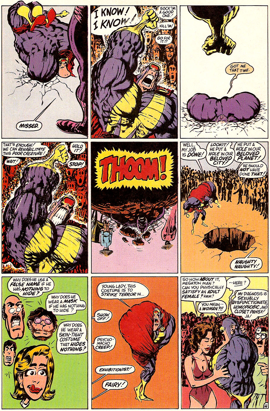 Read online Megaton Man comic -  Issue #3 - 6