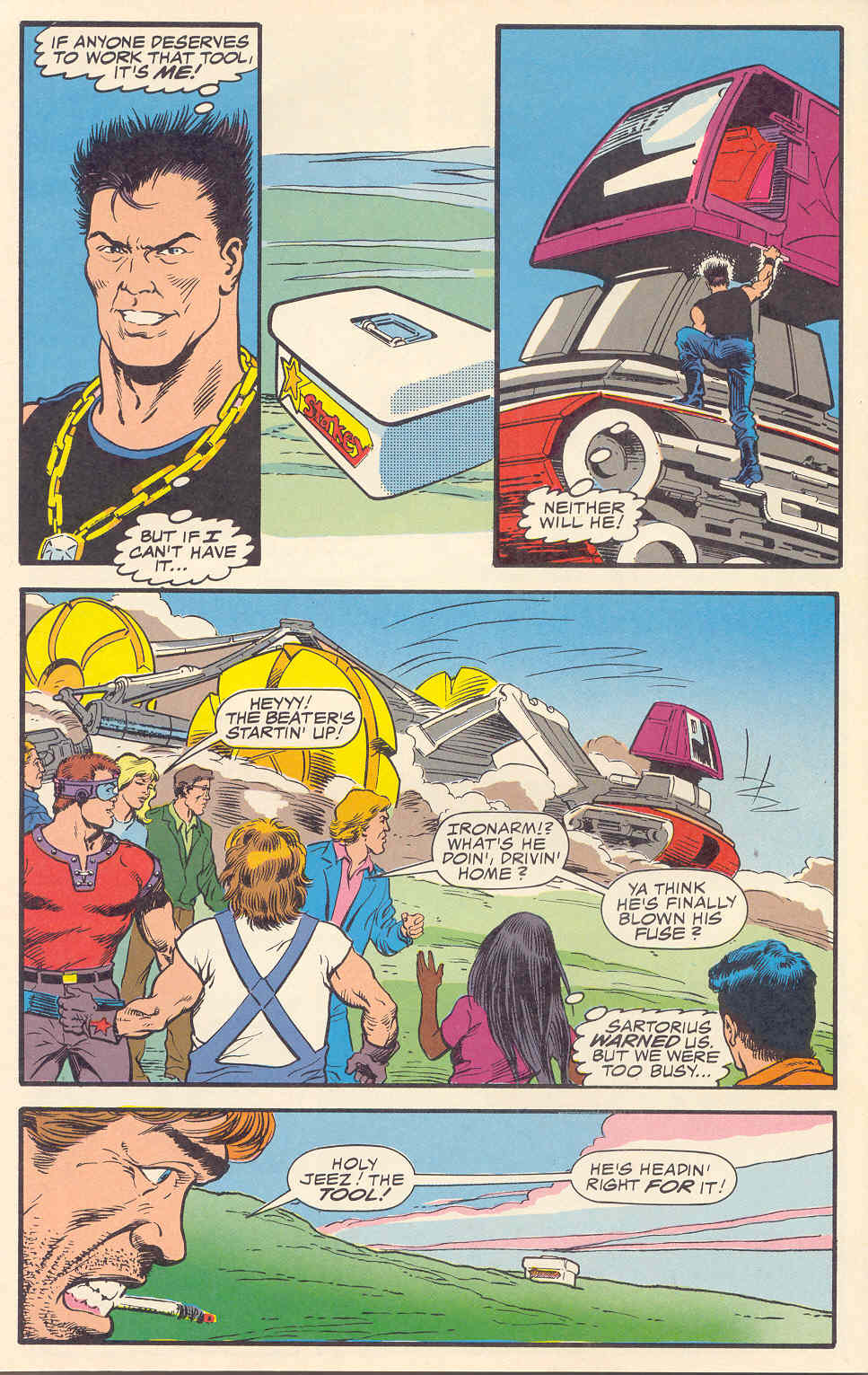 Read online Steelgrip Starkey comic -  Issue #5 - 28