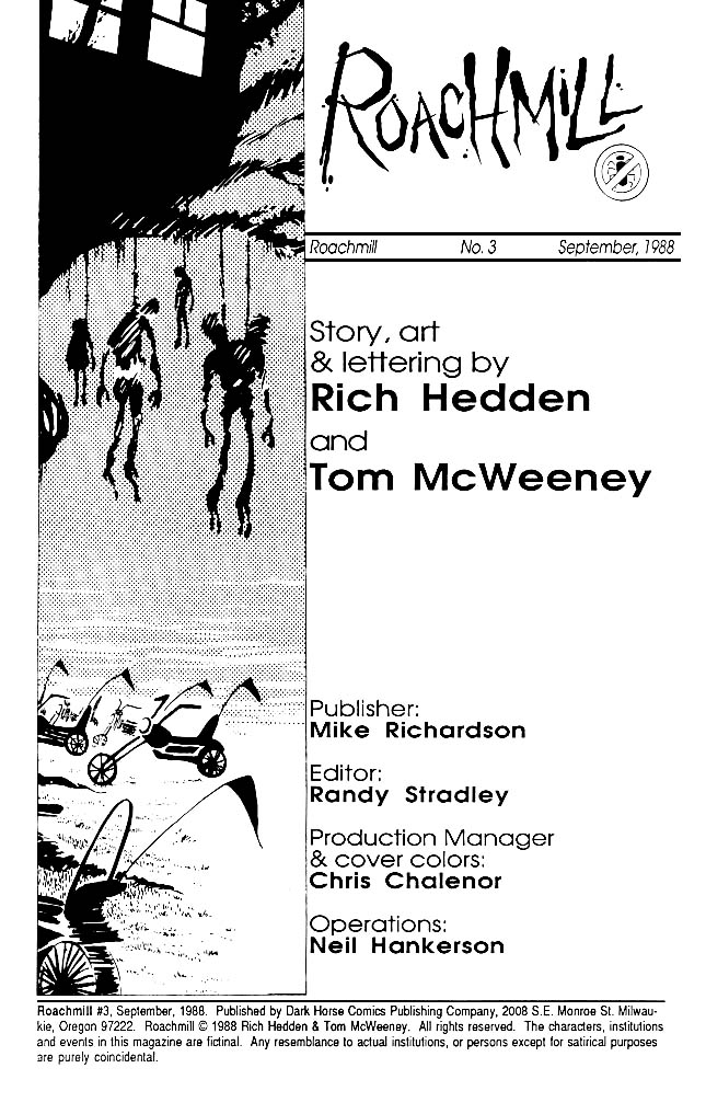 Read online Roachmill comic -  Issue #3 - 3