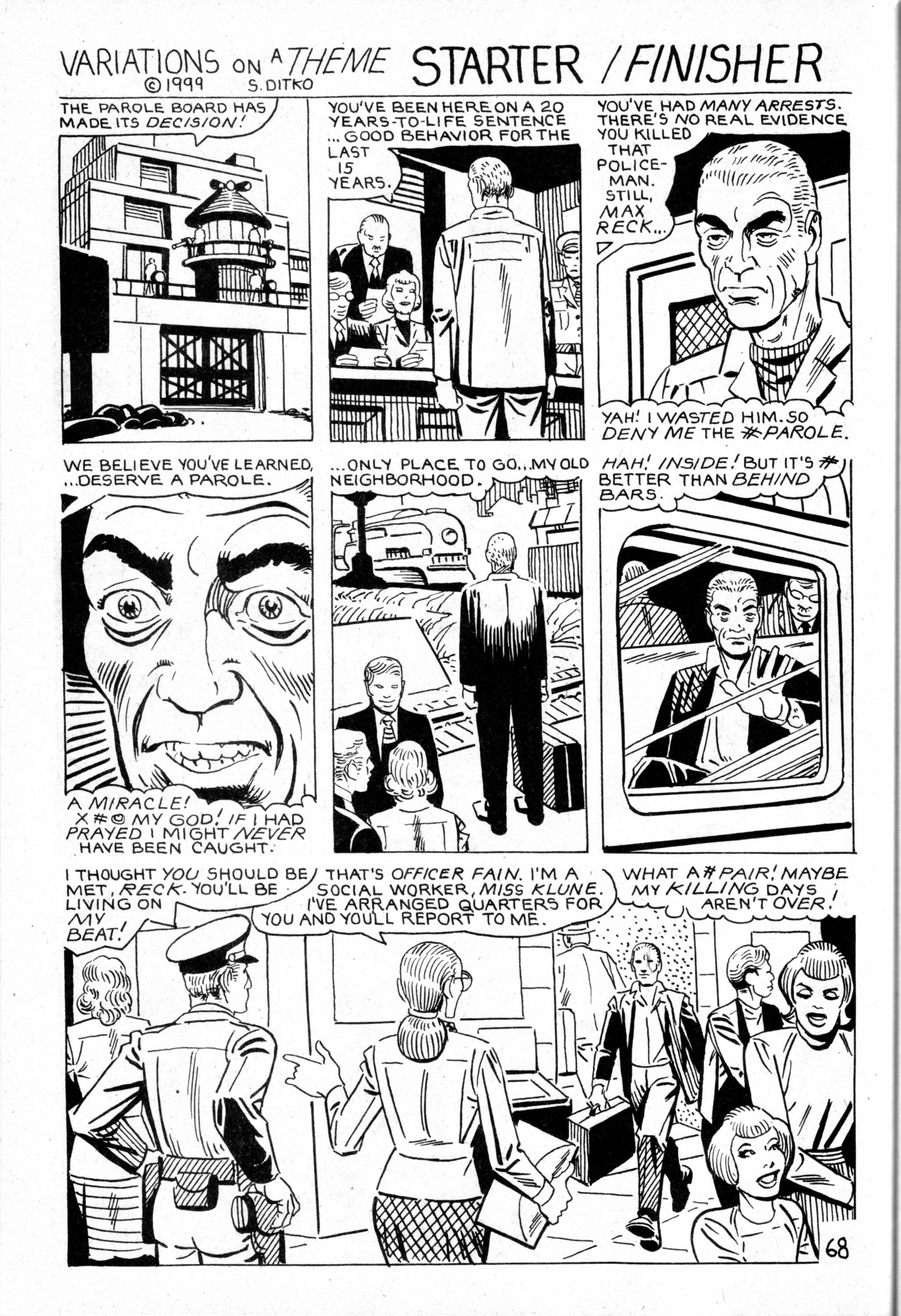 Read online All new Steve Ditko's 160 page package comic -  Issue # TPB (Part 1) - 68