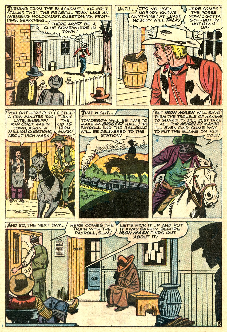 Read online Kid Colt Outlaw comic -  Issue #110 - 12