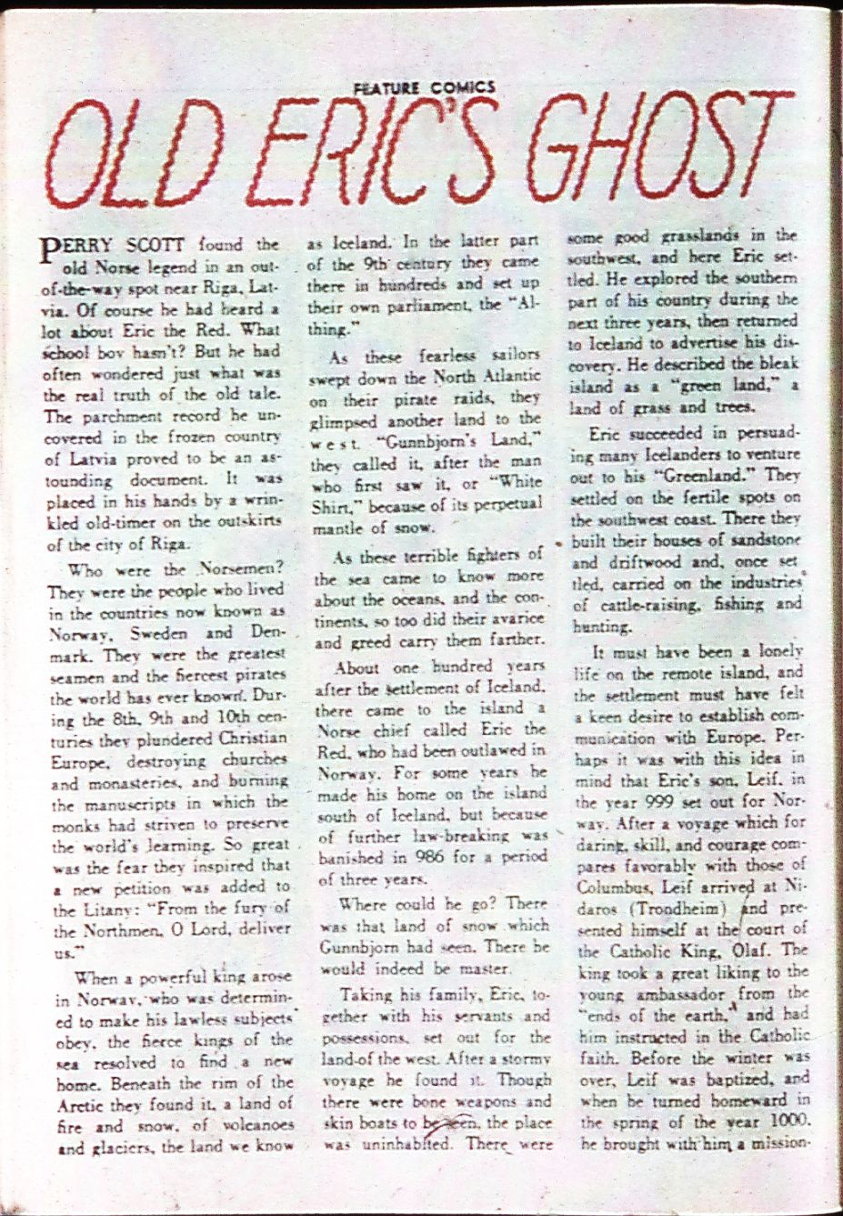 Read online Feature Comics comic -  Issue #87 - 42