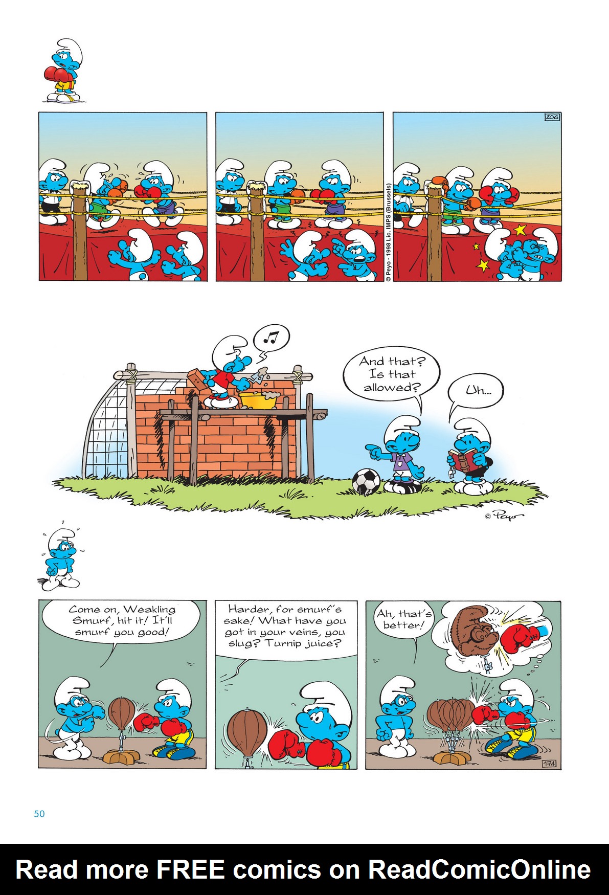 Read online The Smurfs comic -  Issue #11 - 50