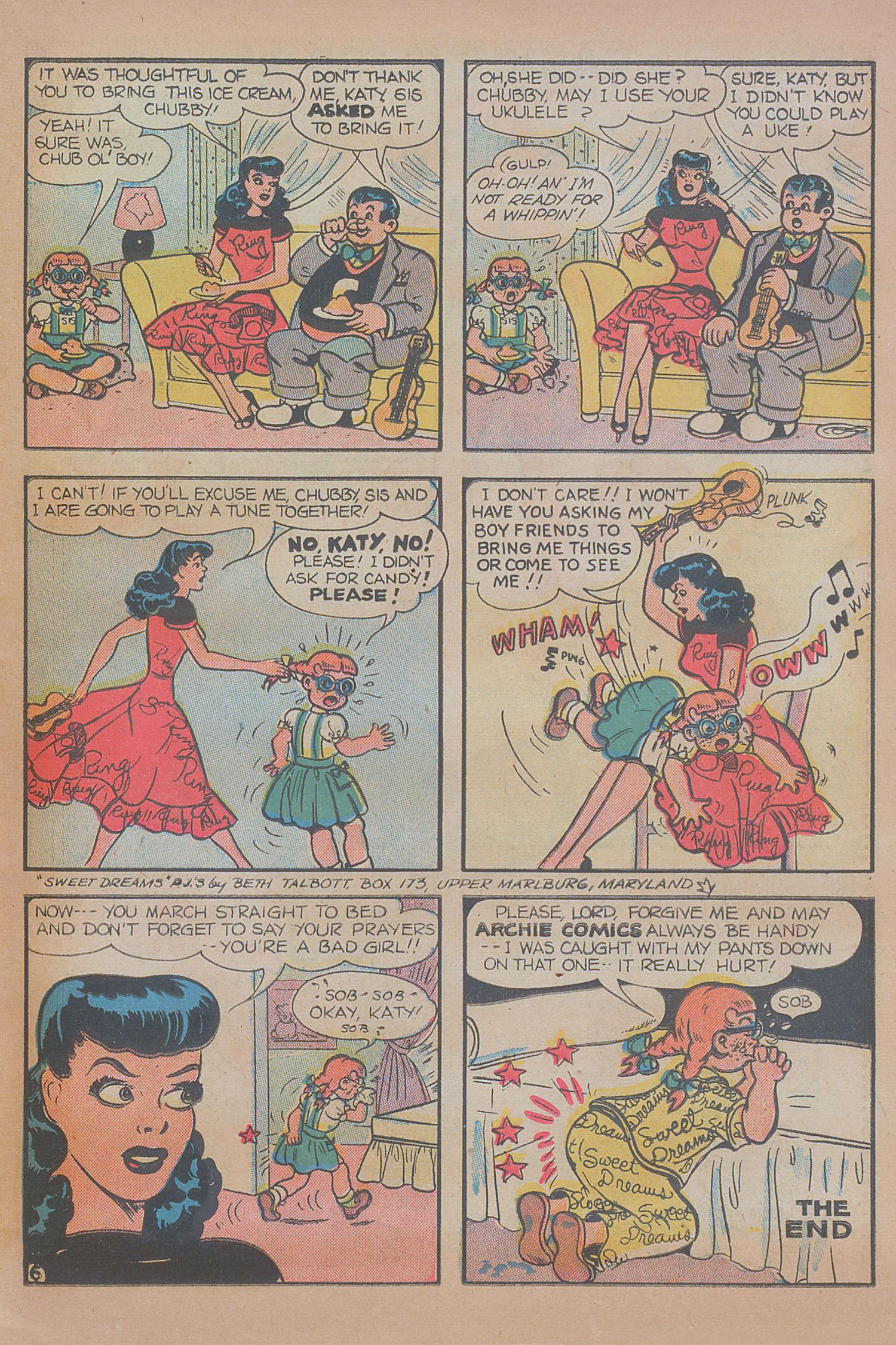 Read online Katy Keene (1949) comic -  Issue #3 - 25