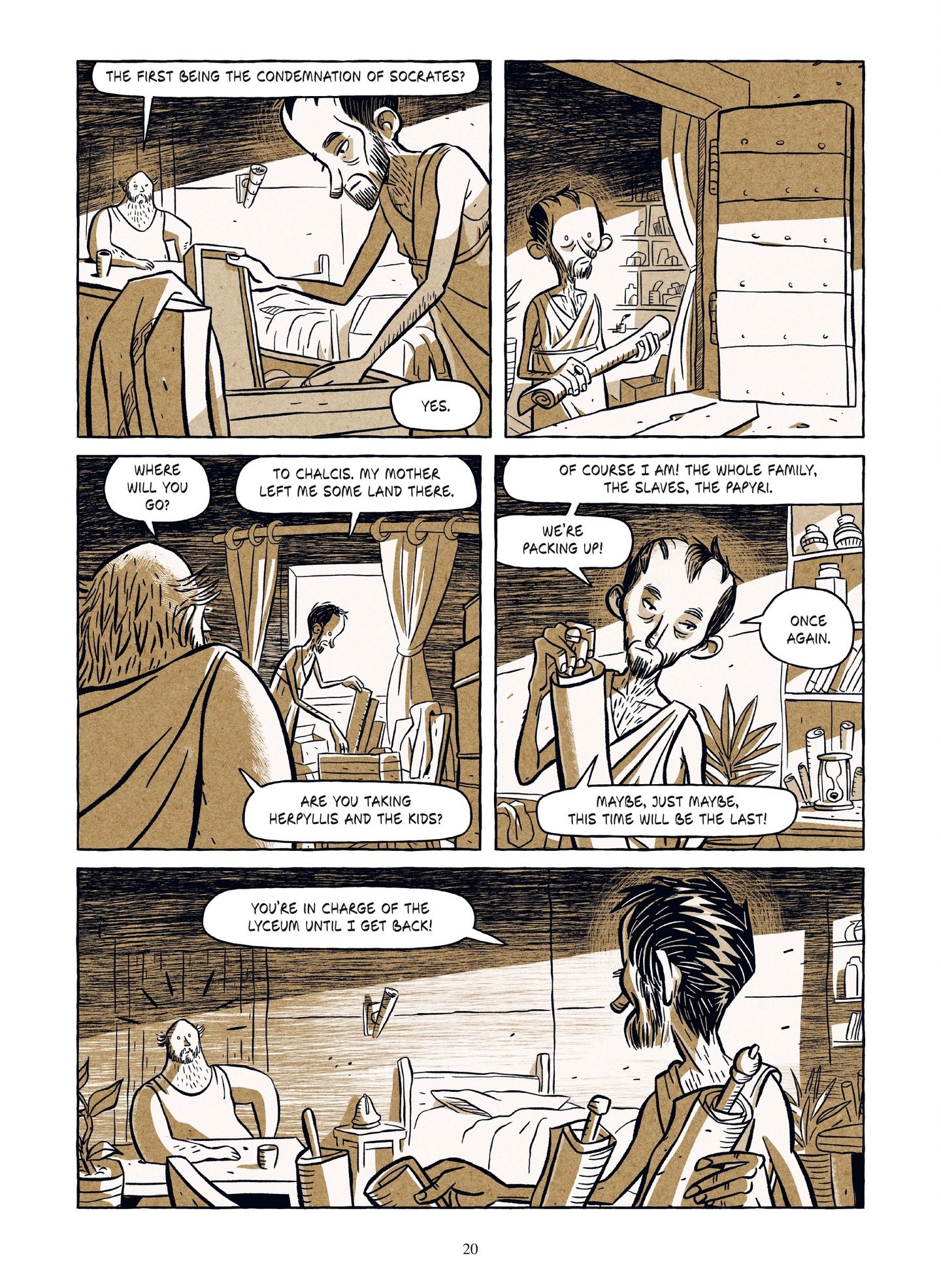 Read online Aristotle comic -  Issue # TPB 1 - 16