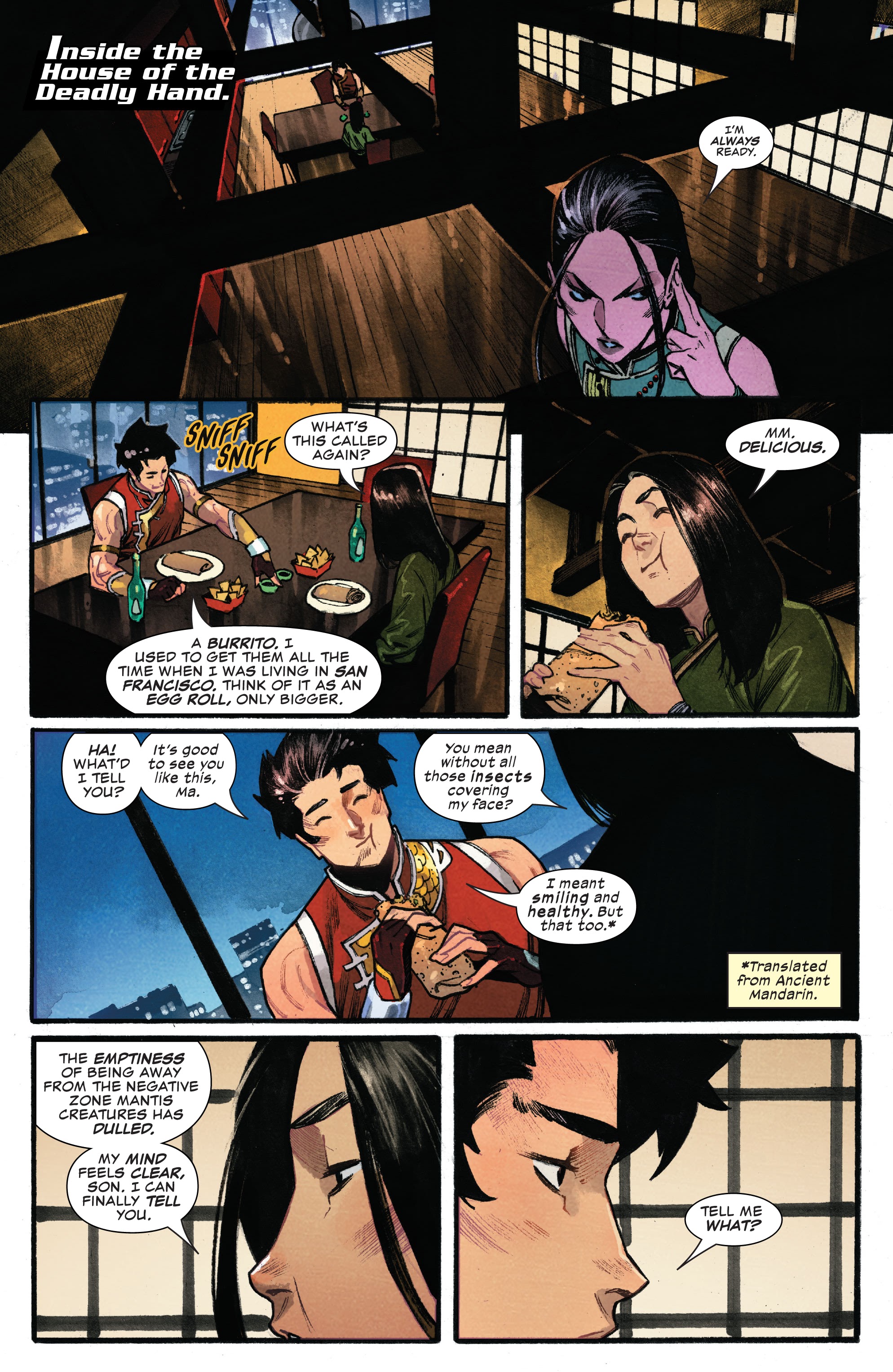 Read online Shang-Chi (2021) comic -  Issue #7 - 4