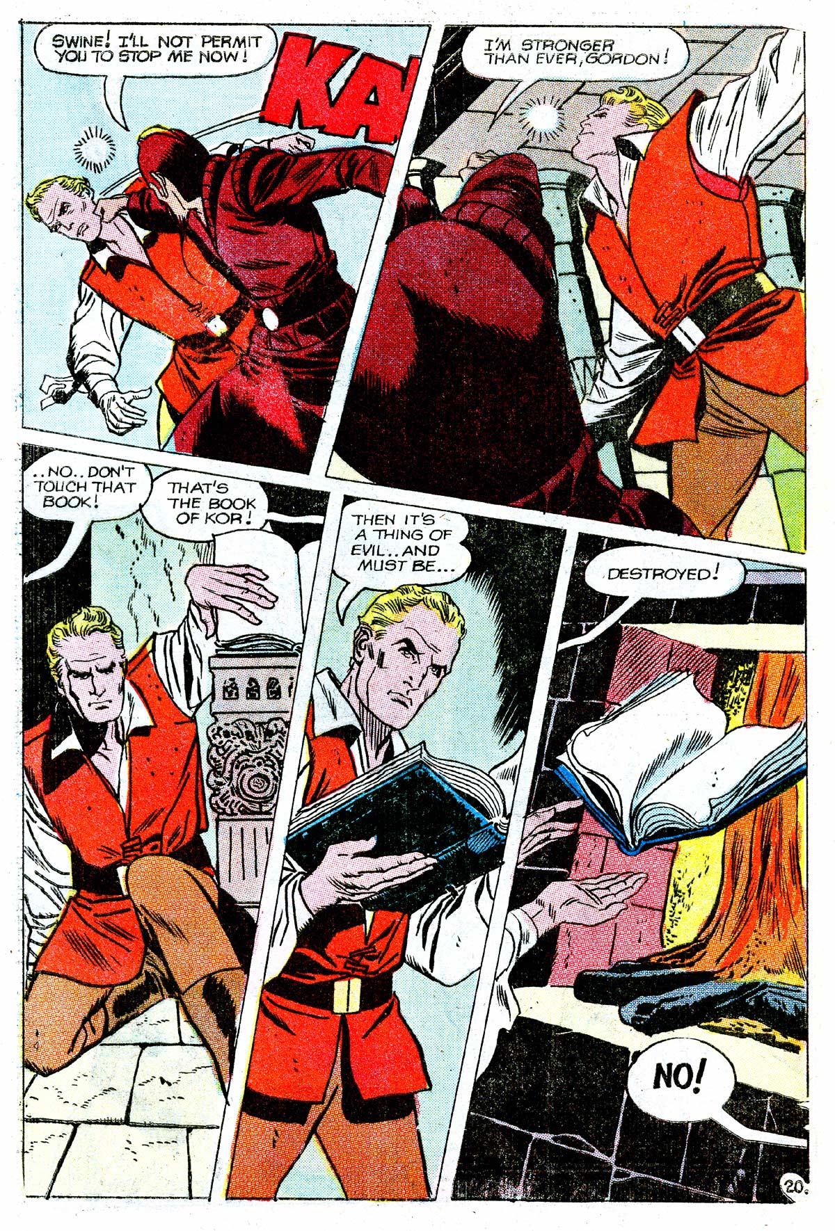Read online Flash Gordon (1969) comic -  Issue #16 - 21