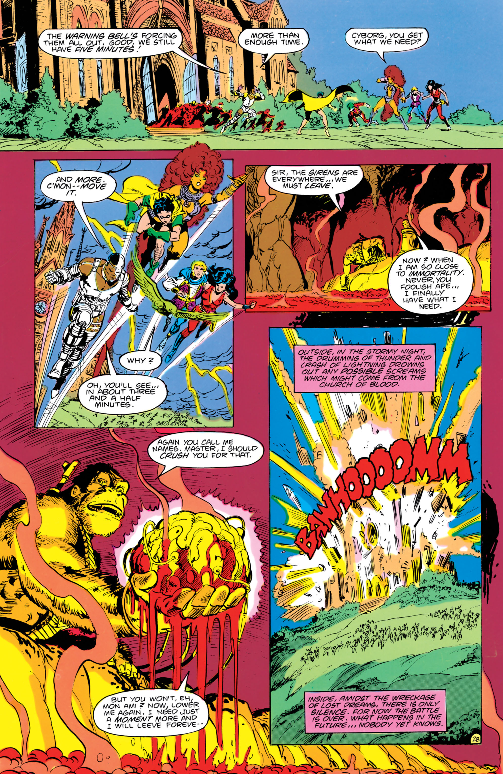 Read online The New Teen Titans (1984) comic -  Issue #27 - 29