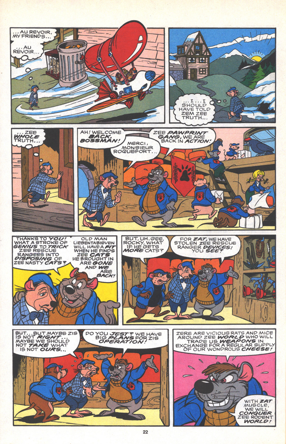 Read online Disney's Chip 'N Dale Rescue Rangers comic -  Issue #17 - 28