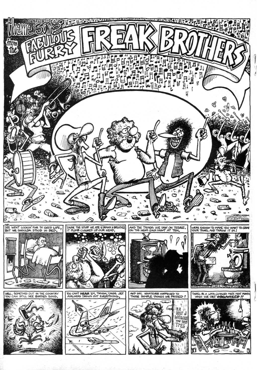 Read online The Fabulous Furry Freak Brothers comic -  Issue #2 - 26