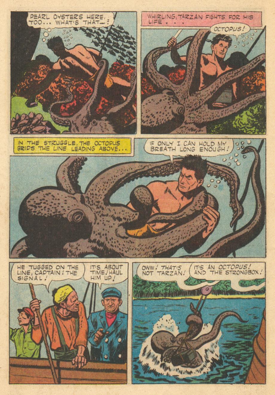 Read online Tarzan (1948) comic -  Issue #83 - 16