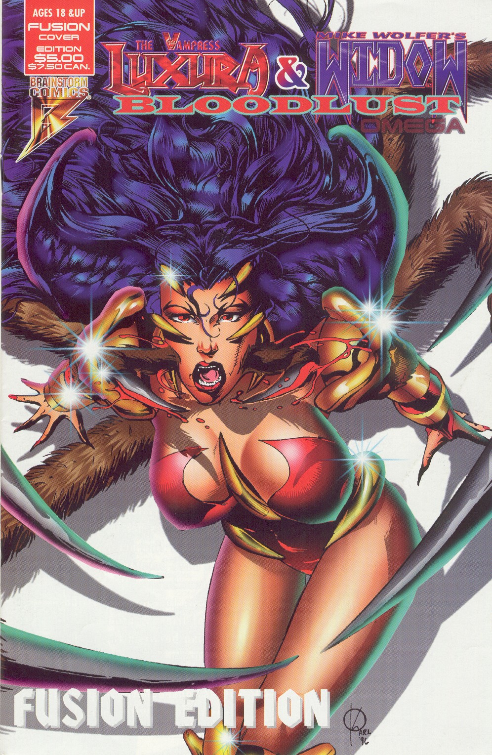 Read online Luxura & Widow Blood Lust Omega comic -  Issue # Full - 1