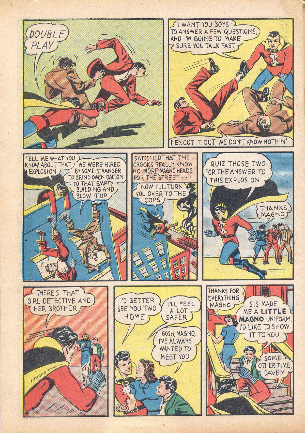 Read online Super-Mystery Comics comic -  Issue #4 - 6