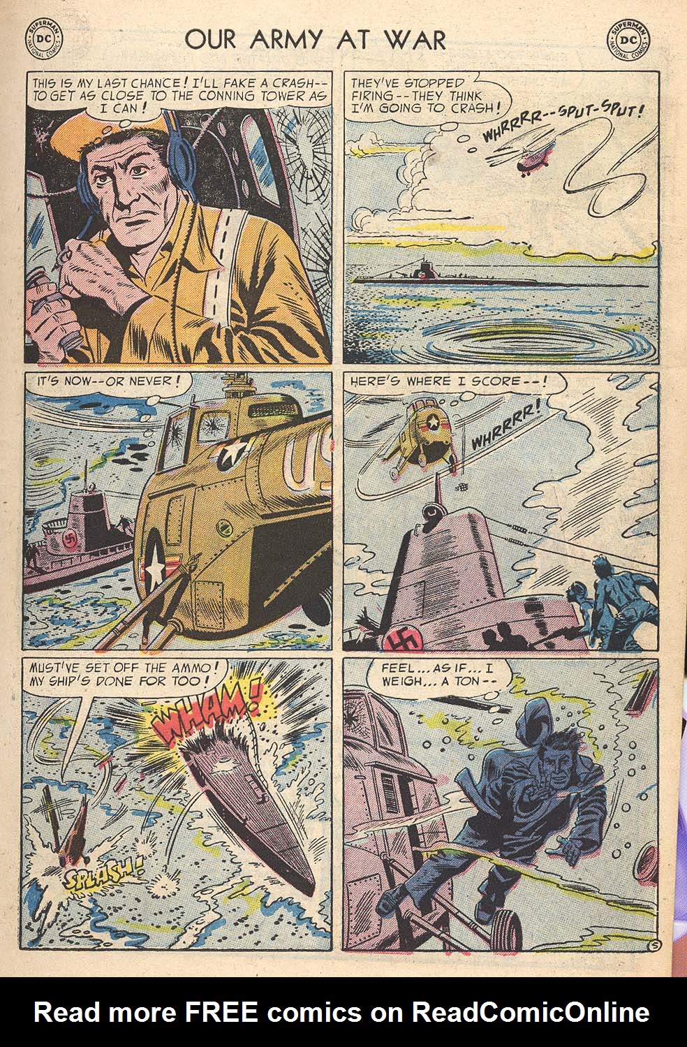 Read online Our Army at War (1952) comic -  Issue #18 - 7