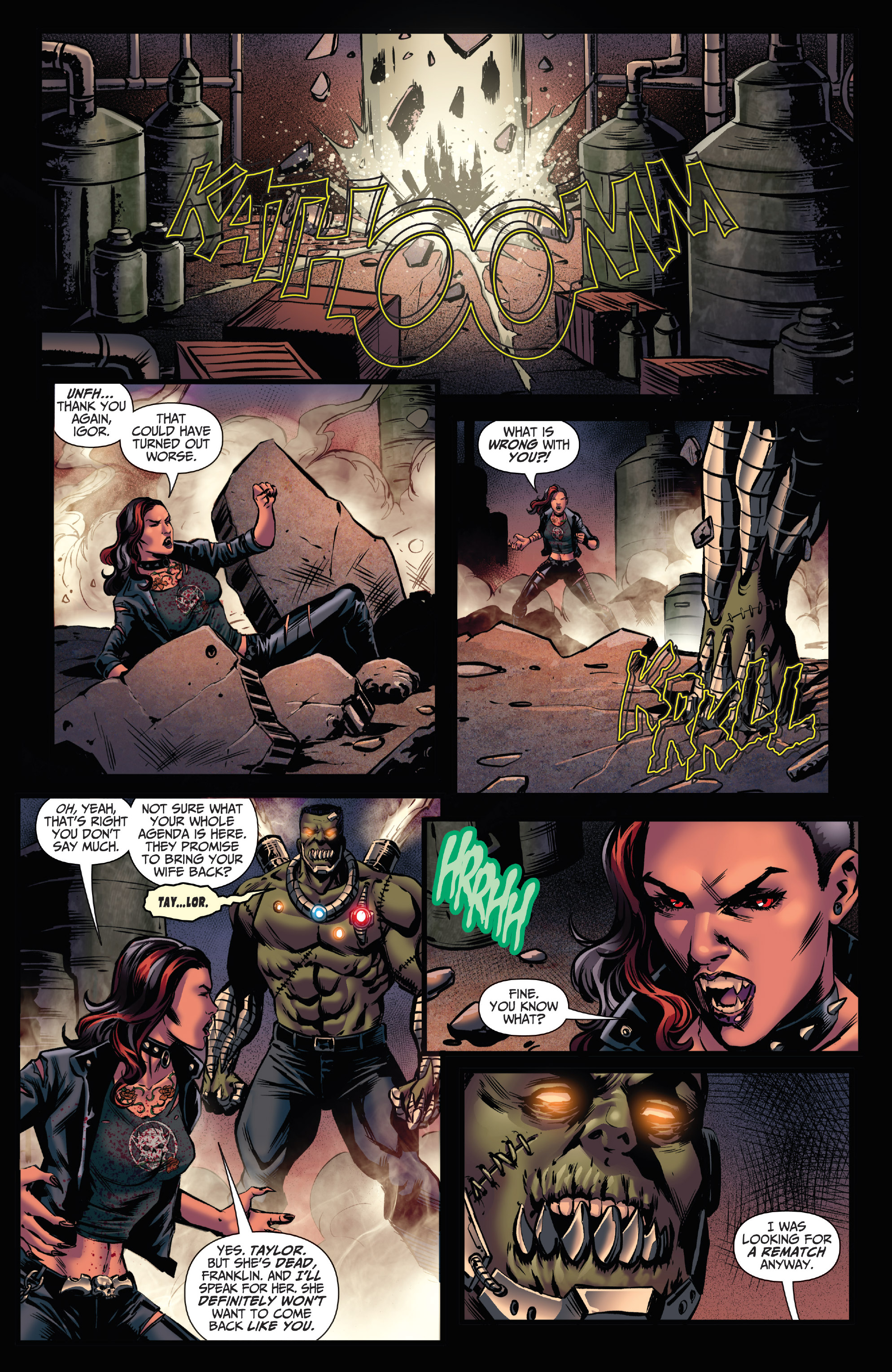 Read online Van Helsing vs The League of Monsters comic -  Issue #4 - 11