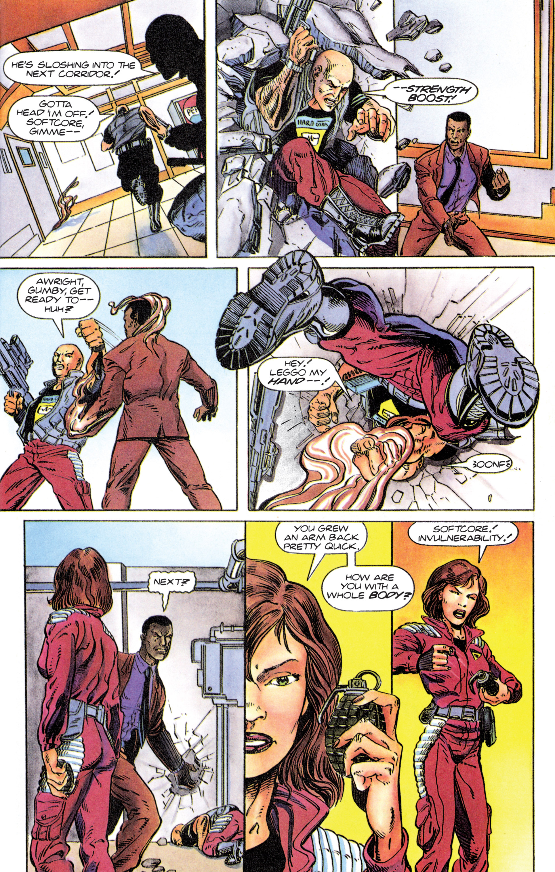 Read online H.A.R.D. Corps comic -  Issue #12 - 19