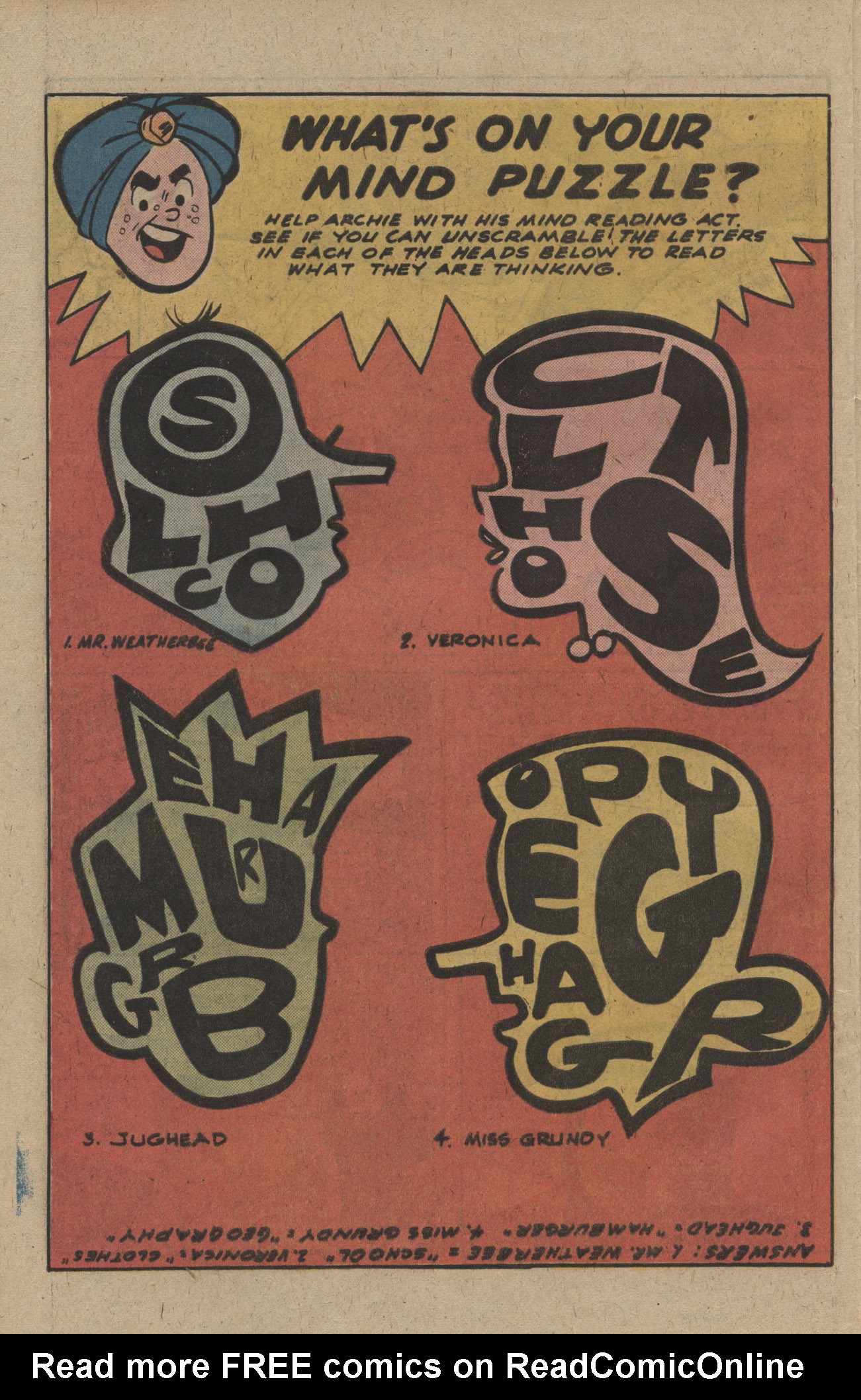 Read online Archie's Joke Book Magazine comic -  Issue #224 - 24