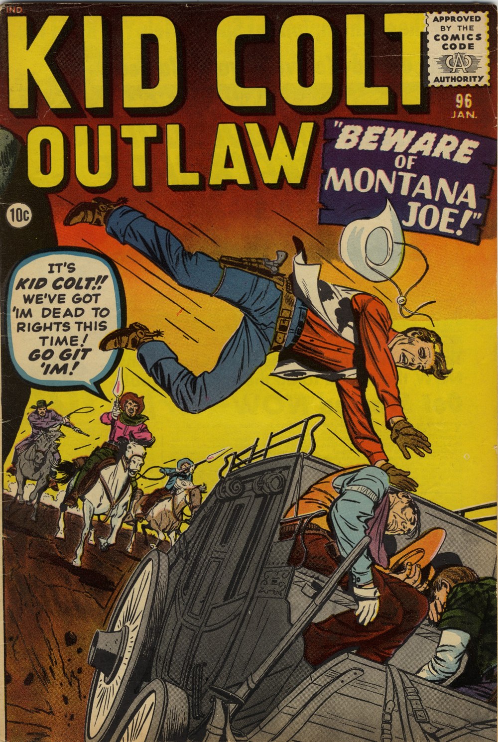 Read online Kid Colt Outlaw comic -  Issue #96 - 1
