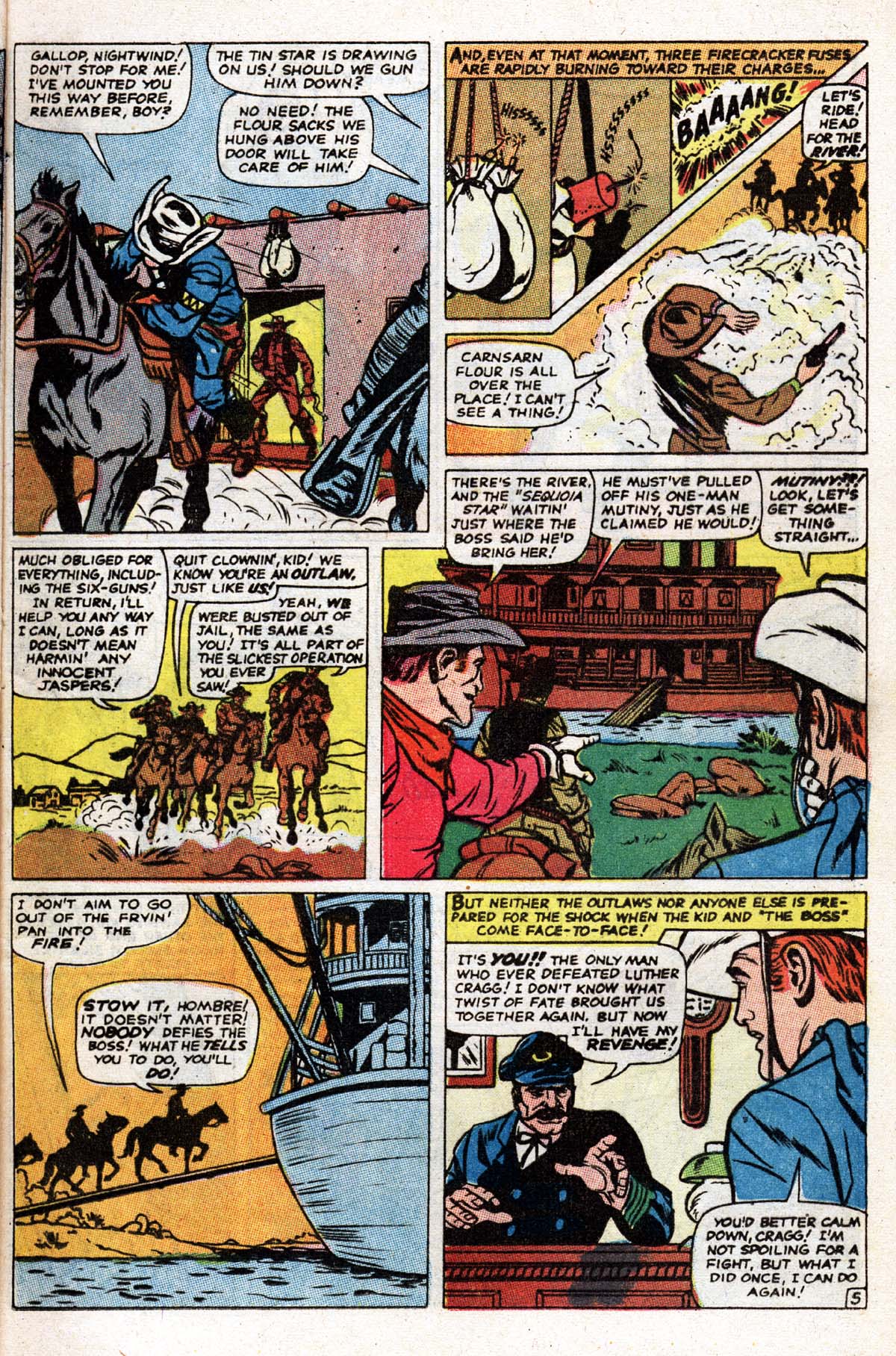 Read online The Mighty Marvel Western comic -  Issue #4 - 7
