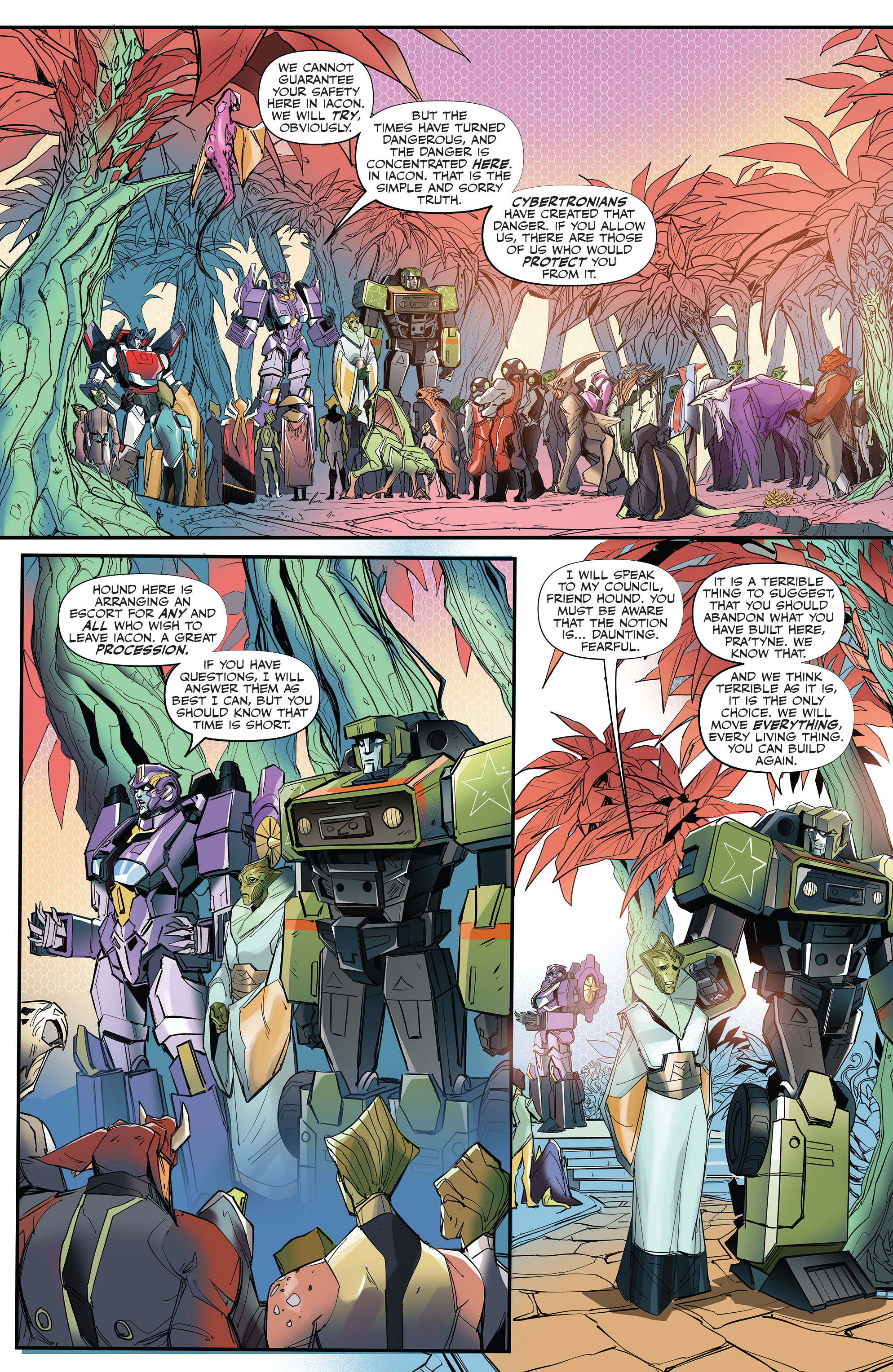 Read online Transformers: Escape comic -  Issue #1 - 19