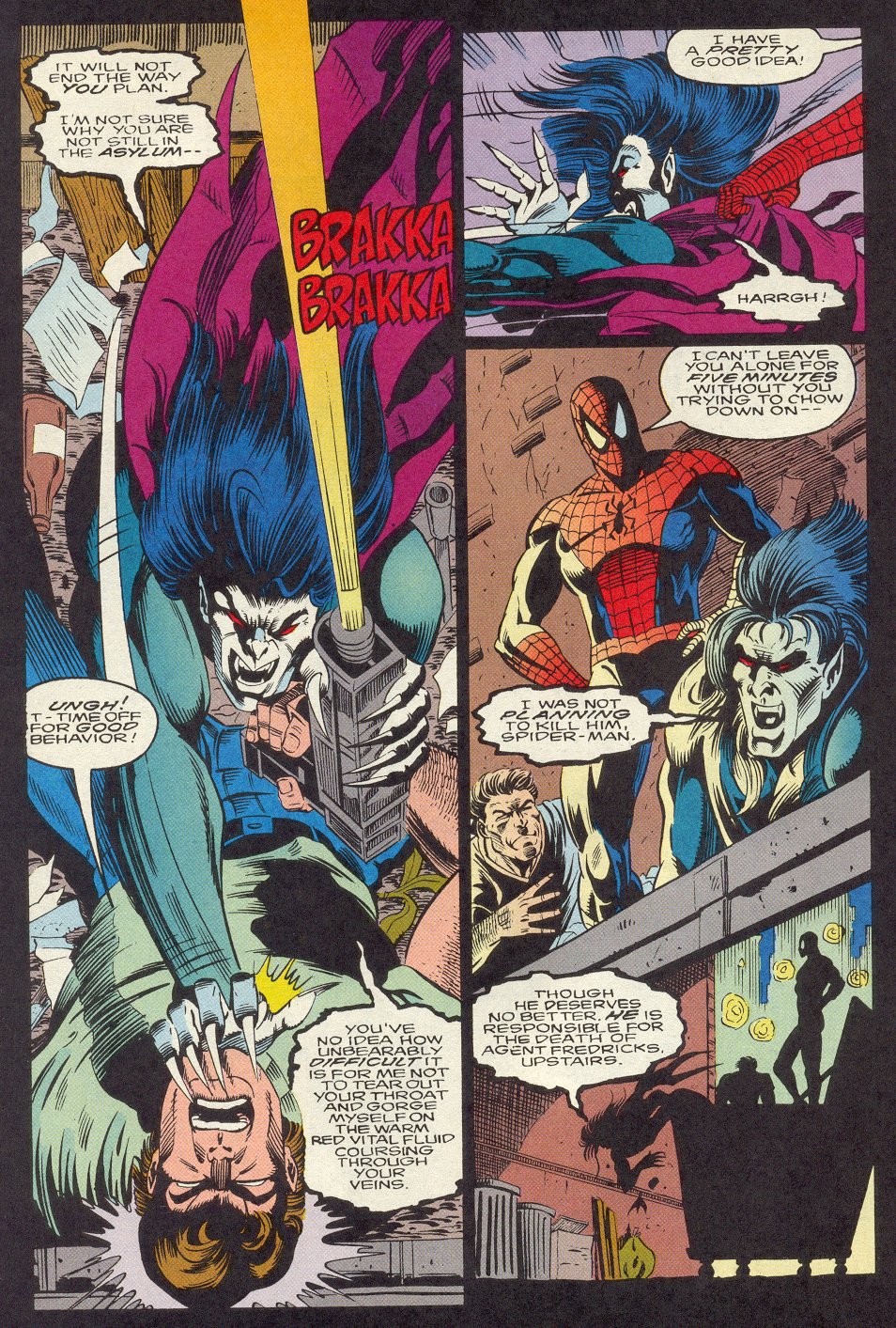 Read online Morbius: The Living Vampire (1992) comic -  Issue #23 - 3