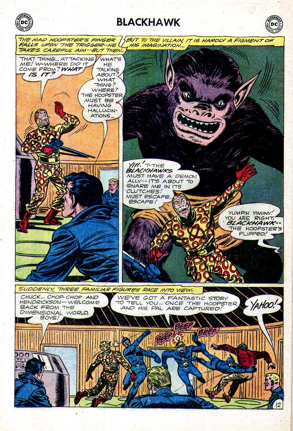 Read online Blackhawk (1957) comic -  Issue #186 - 16