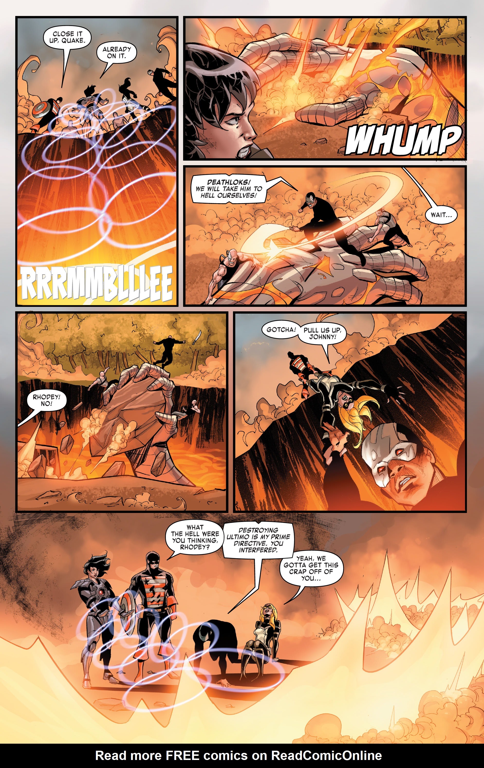 Read online Iron Man 2020: Robot Revolution - Force Works comic -  Issue # TPB (Part 2) - 26