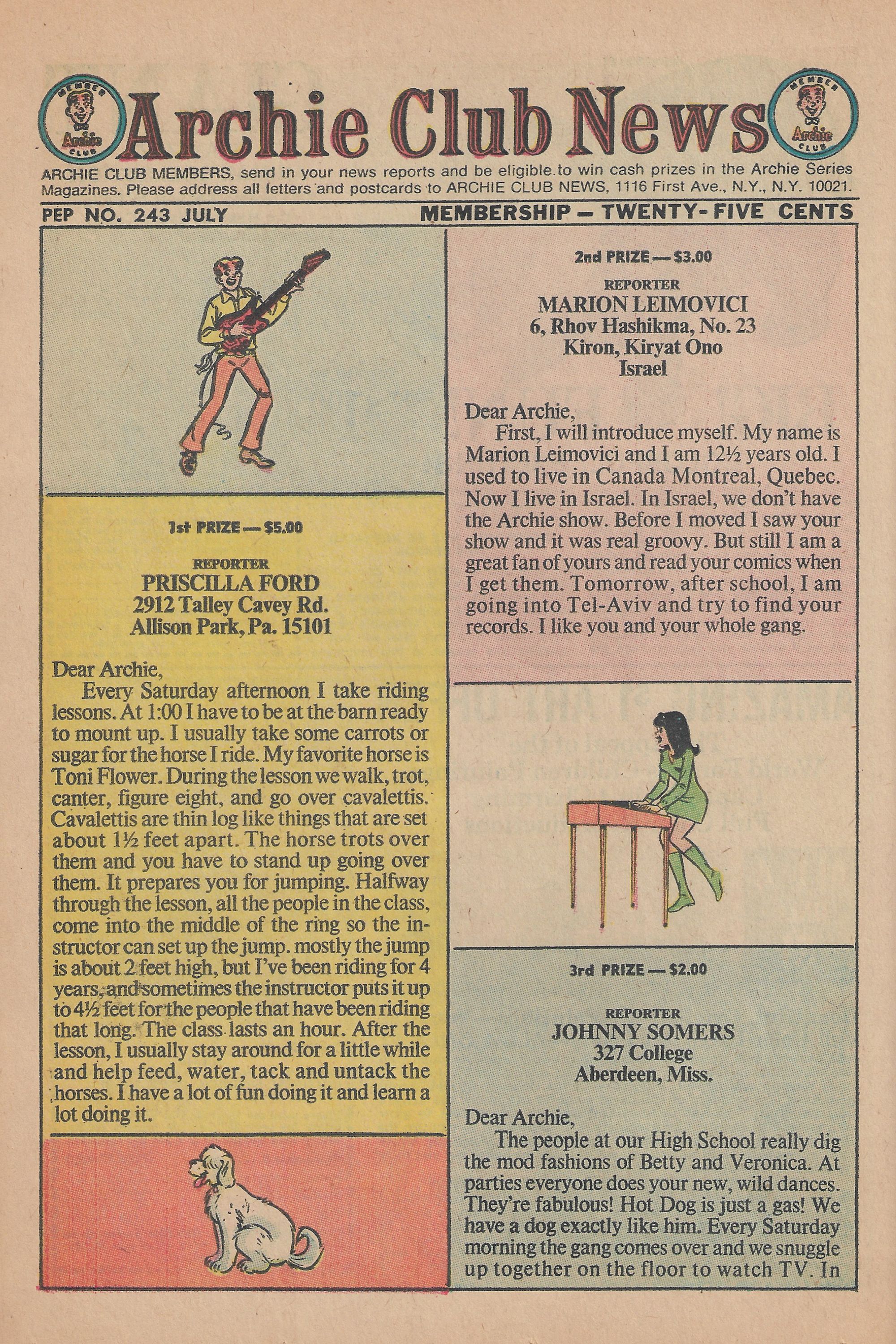 Read online Pep Comics comic -  Issue #243 - 26