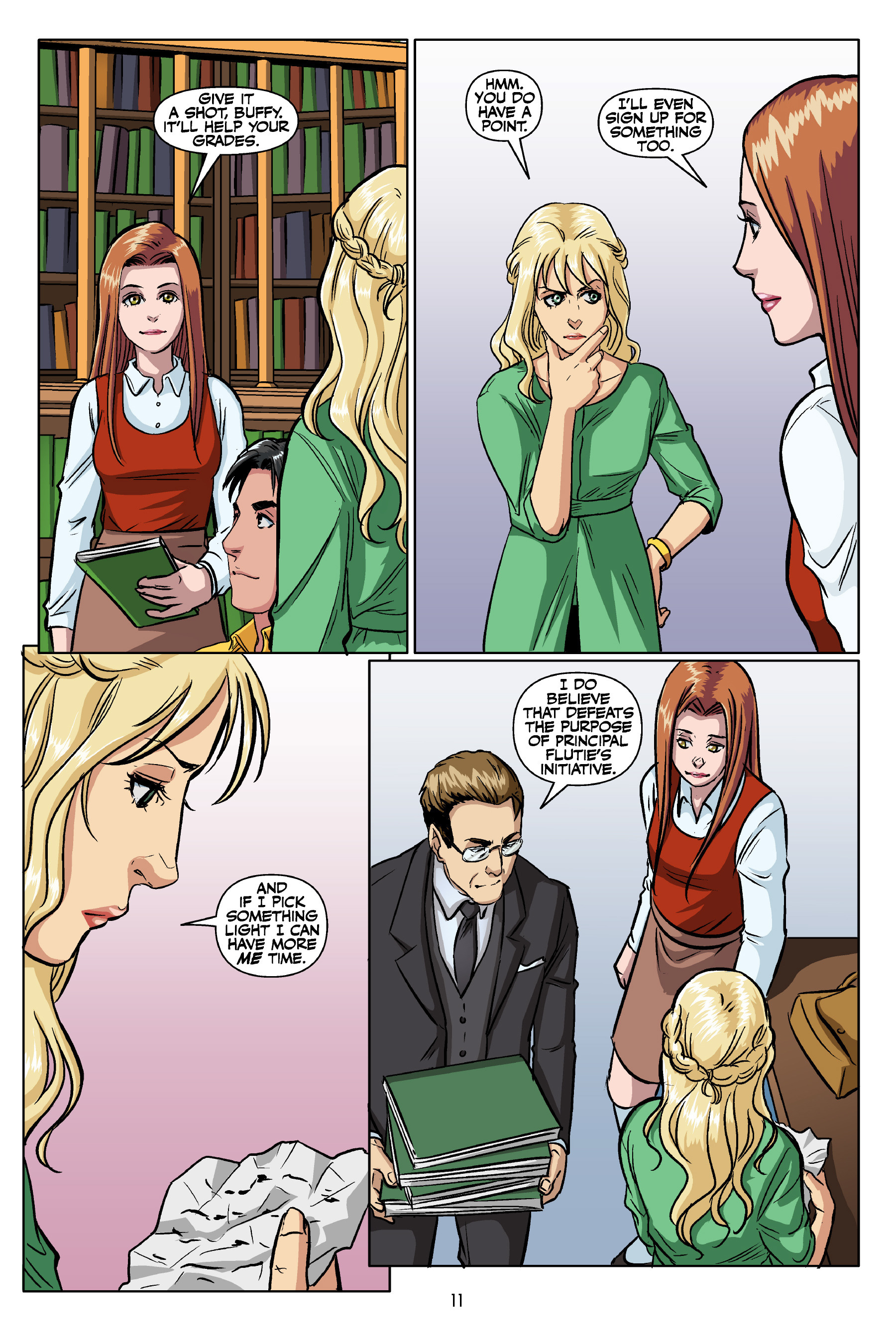 Read online Buffy: The High School Years - Glutton For Punishment comic -  Issue # Full - 12