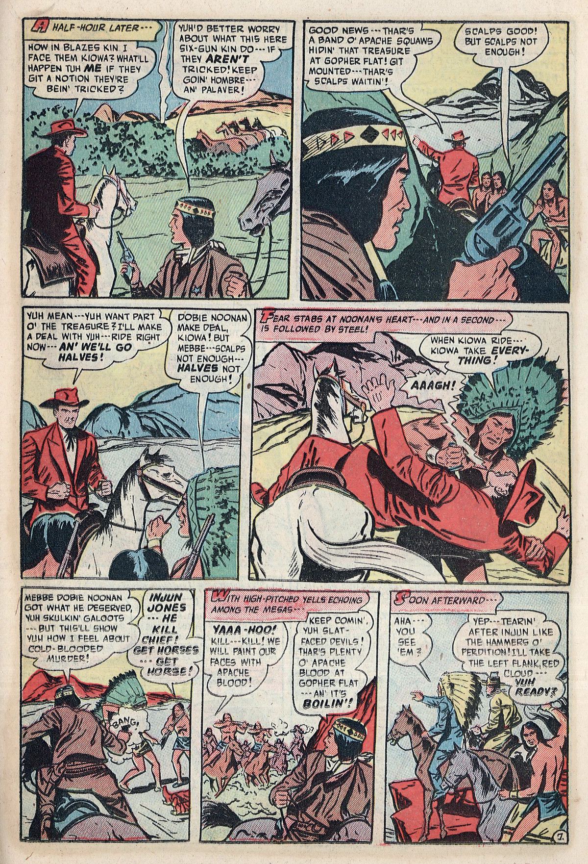 Read online Hooded Horseman comic -  Issue #25 - 19