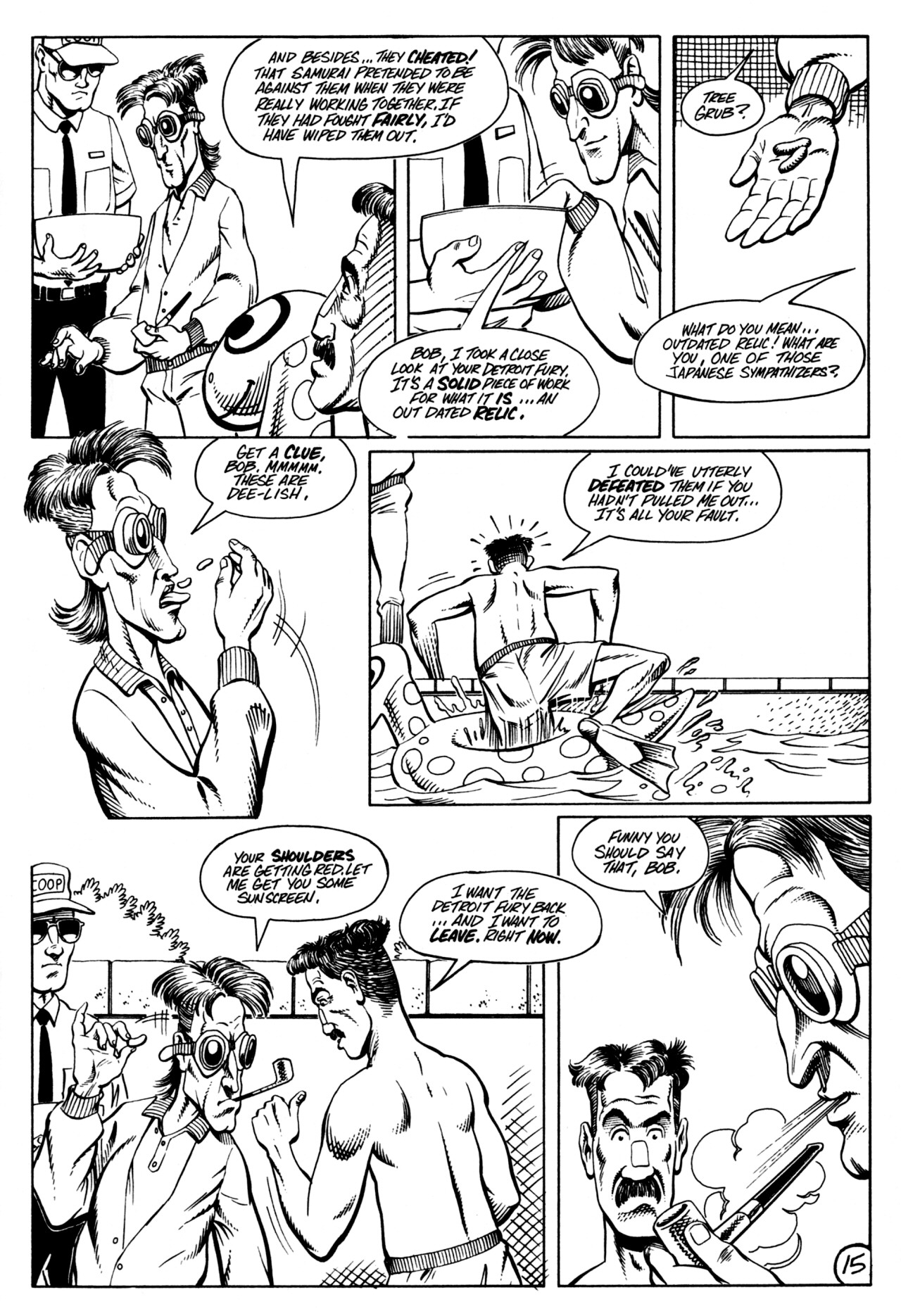 Read online Paul the Samurai (1992) comic -  Issue #2 - 17