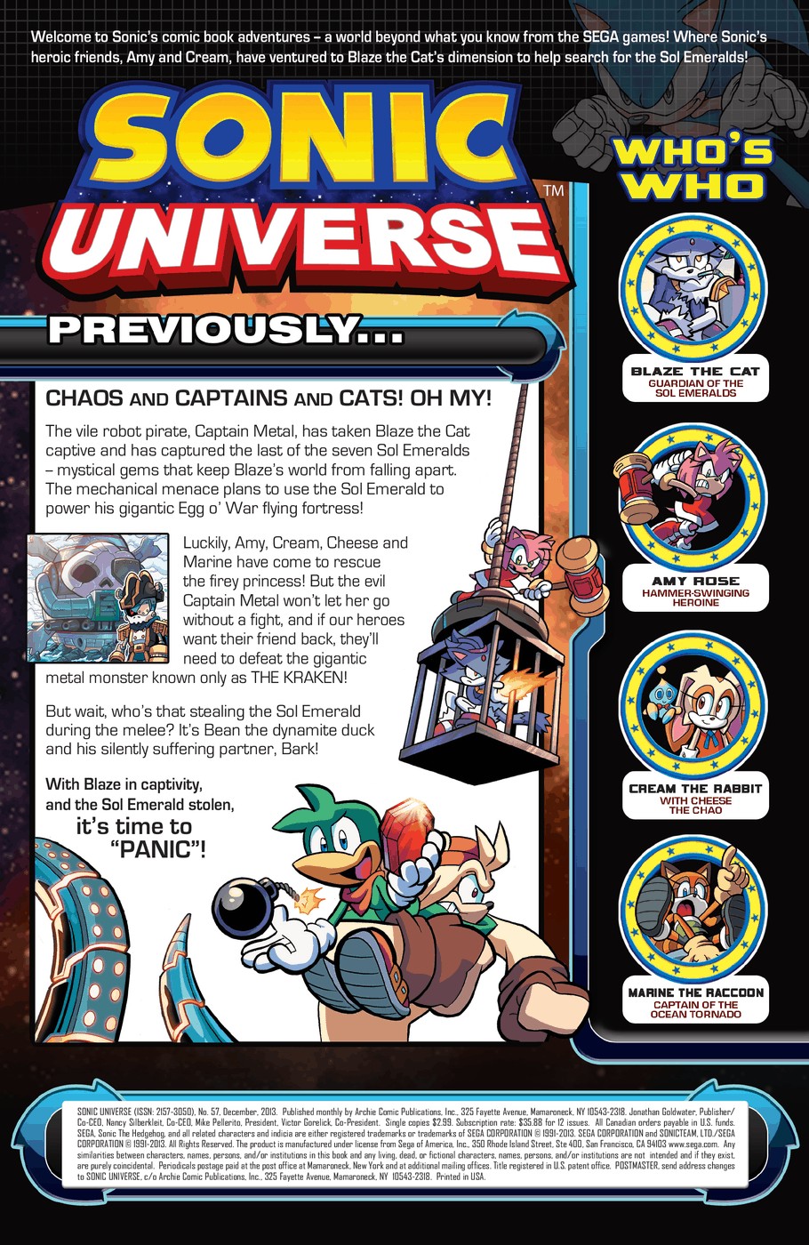 Read online Sonic Universe comic -  Issue #57 - 2