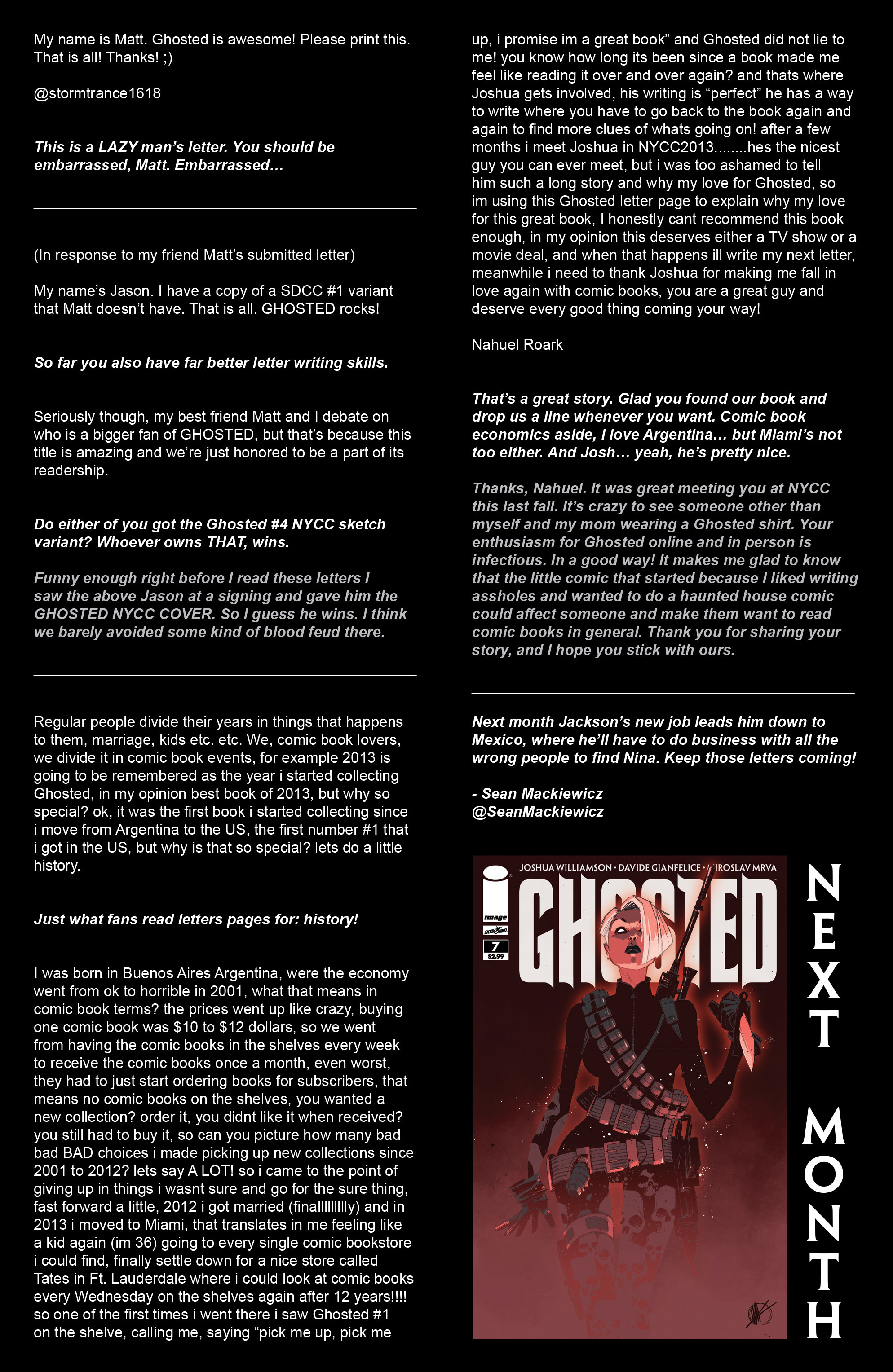 Read online Ghosted comic -  Issue #6 - 23