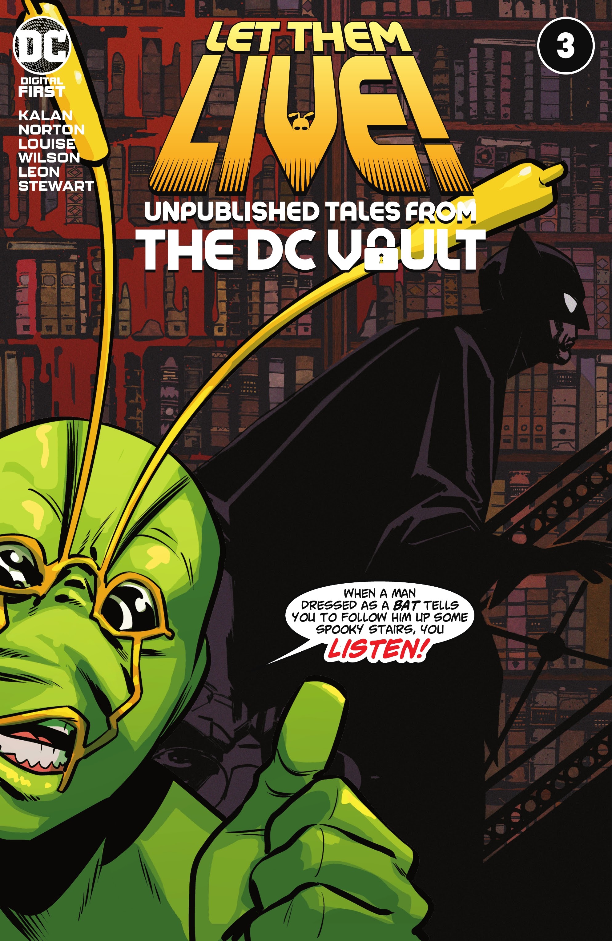 Read online Let Them Live: Unpublished Tales From The DC Vault comic -  Issue #3 - 1