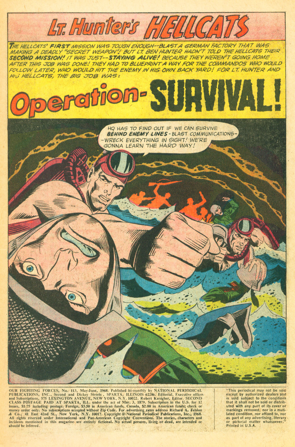 Read online Our Fighting Forces comic -  Issue #113 - 3