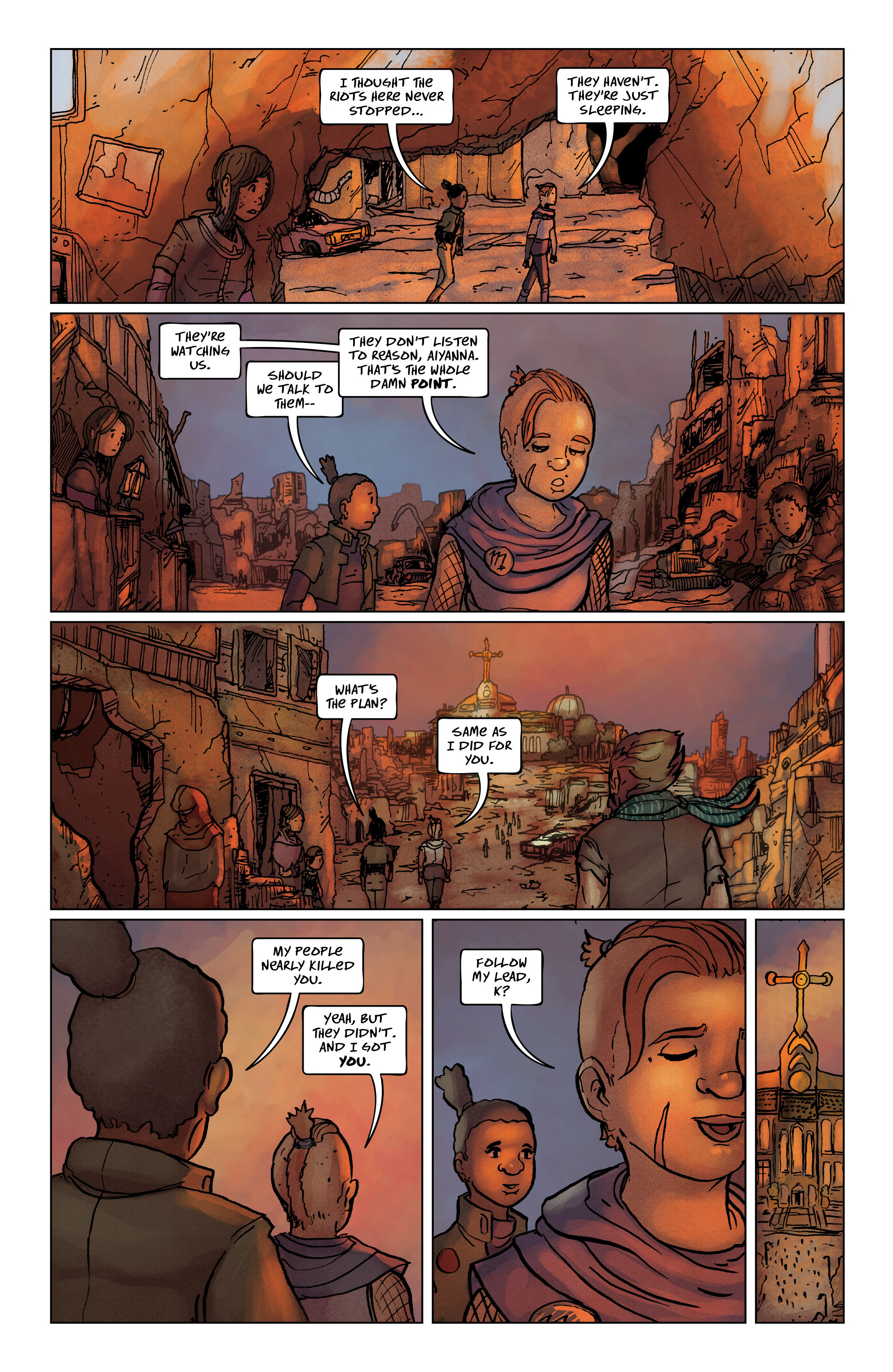 Read online Exodus: The Life After comic -  Issue #7 - 8