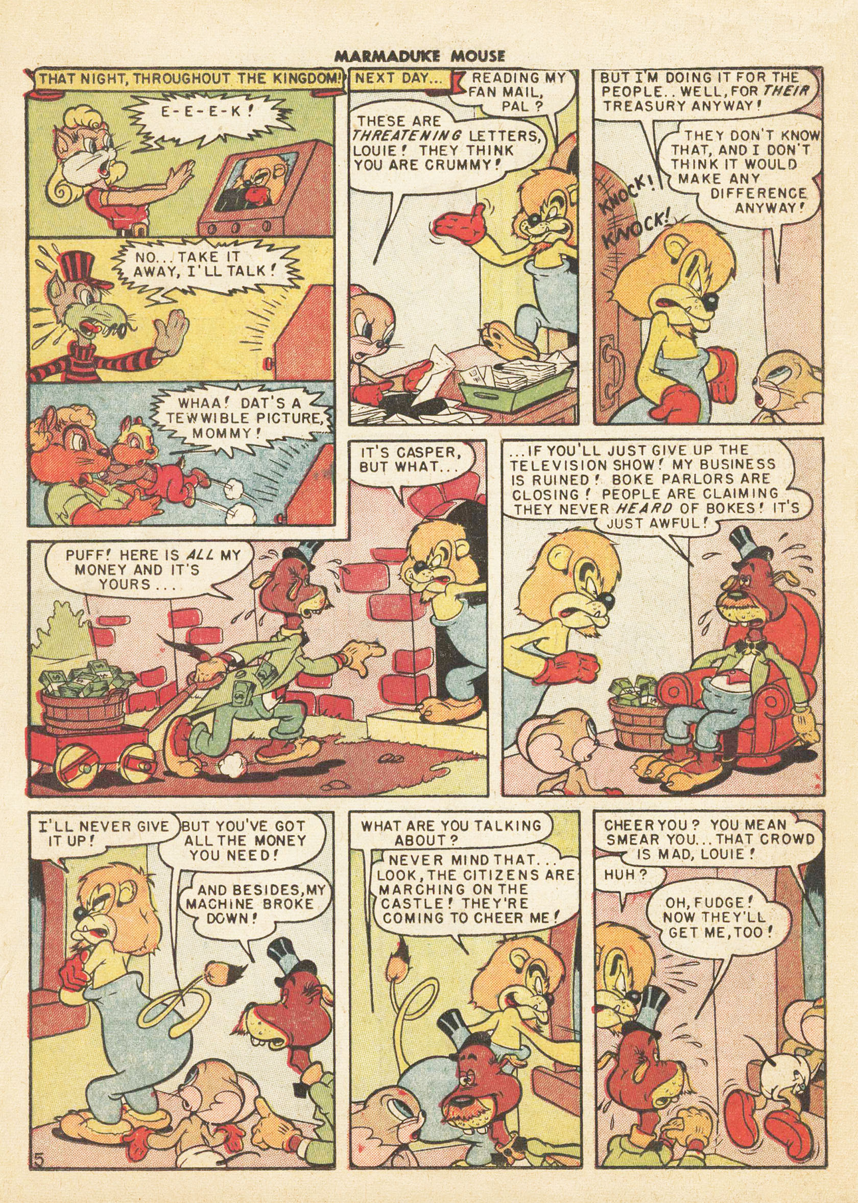 Read online Marmaduke Mouse comic -  Issue #20 - 32