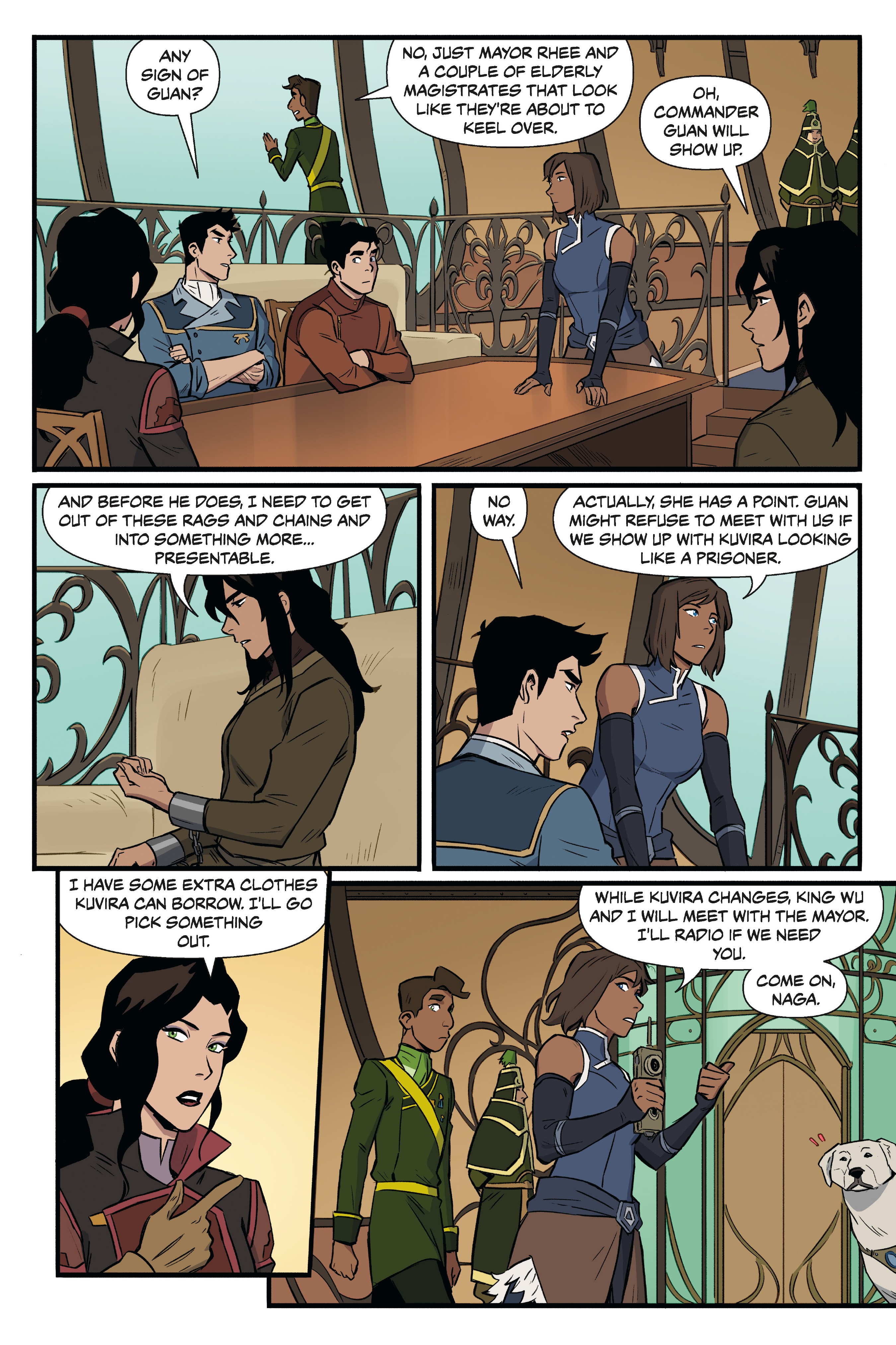 Read online Nickelodeon The Legend of Korra: Ruins of the Empire comic -  Issue # TPB 1 - 51