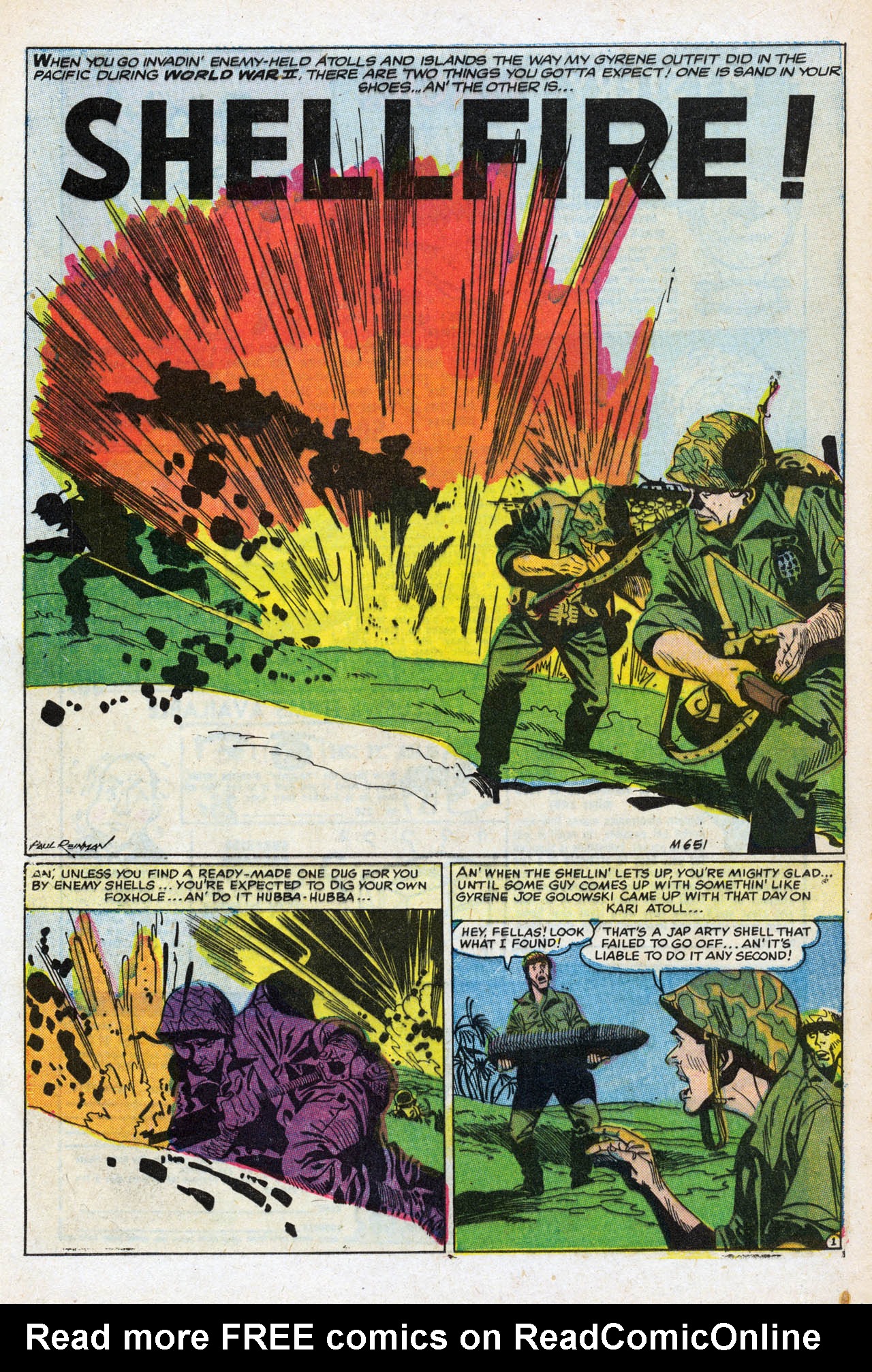 Read online Marines in Battle comic -  Issue #19 - 16