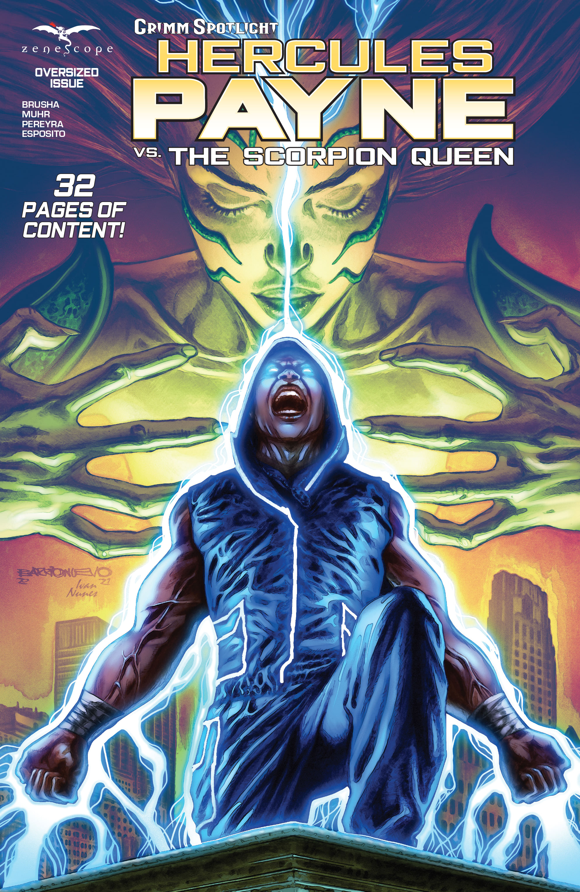 Read online Grimm Spotlight: Hercules Payne vs Scorpion Queen comic -  Issue # Full - 1