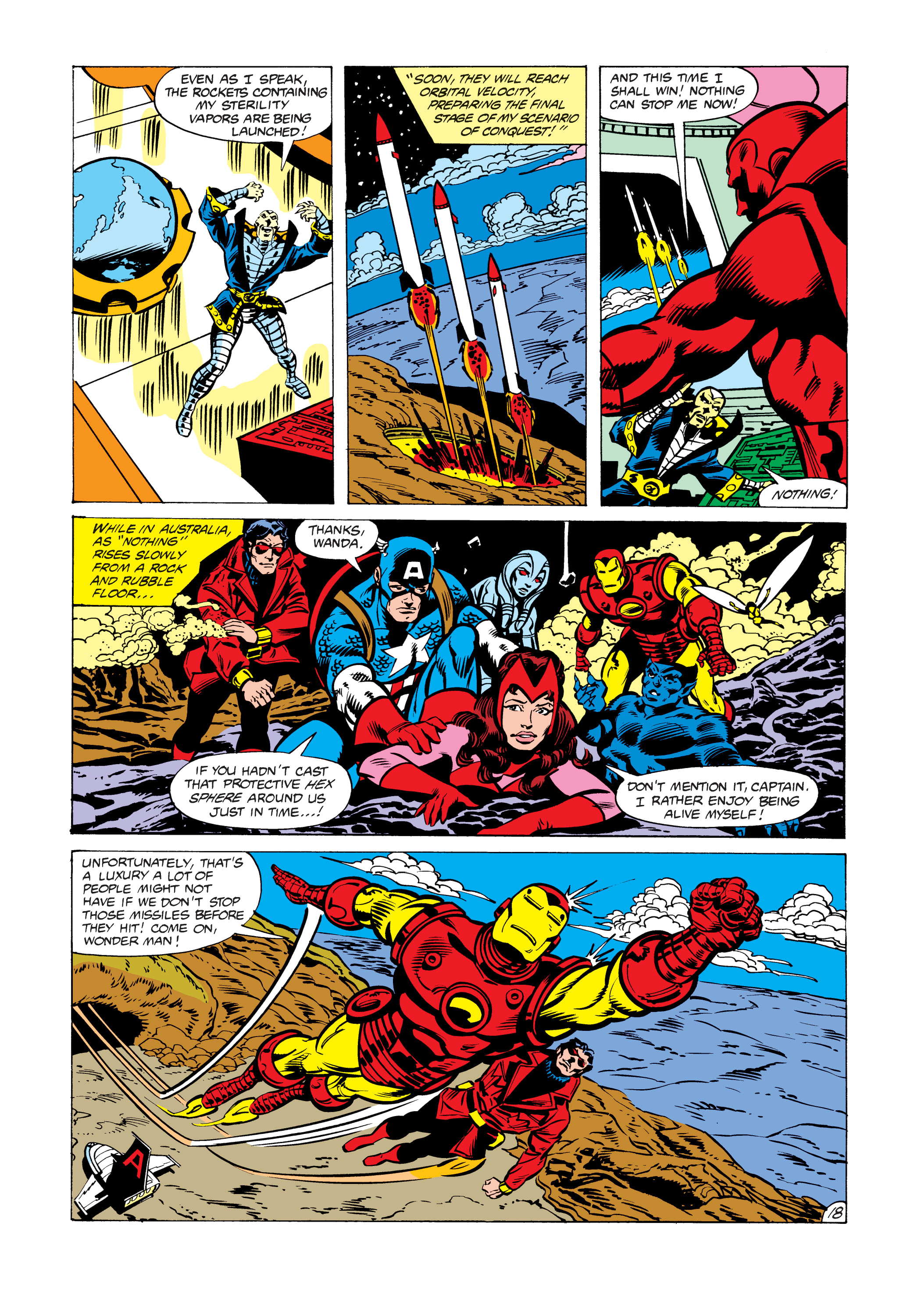 Read online Marvel Masterworks: The Avengers comic -  Issue # TPB 20 (Part 1) - 74
