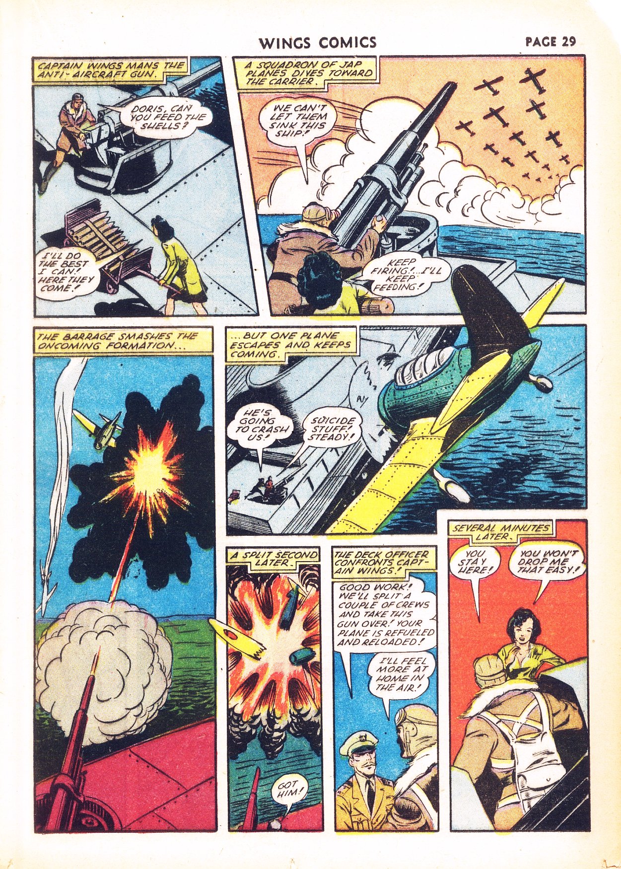 Read online Wings Comics comic -  Issue #26 - 31