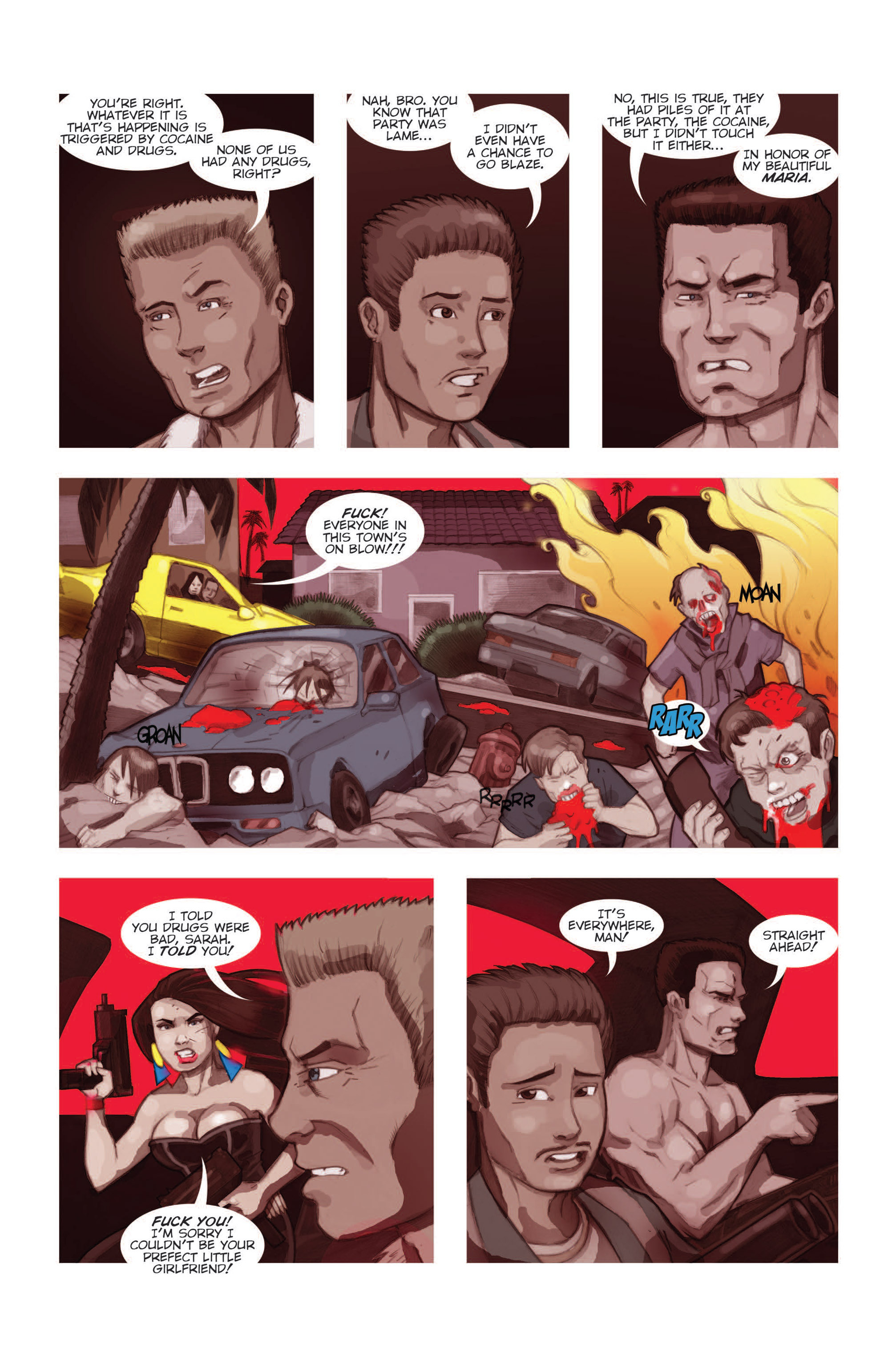 Read online Night of the 80's Undead comic -  Issue # TPB - 73