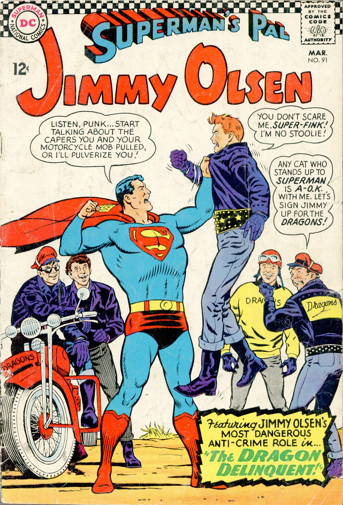 Read online Superman's Pal Jimmy Olsen comic -  Issue #91 - 1