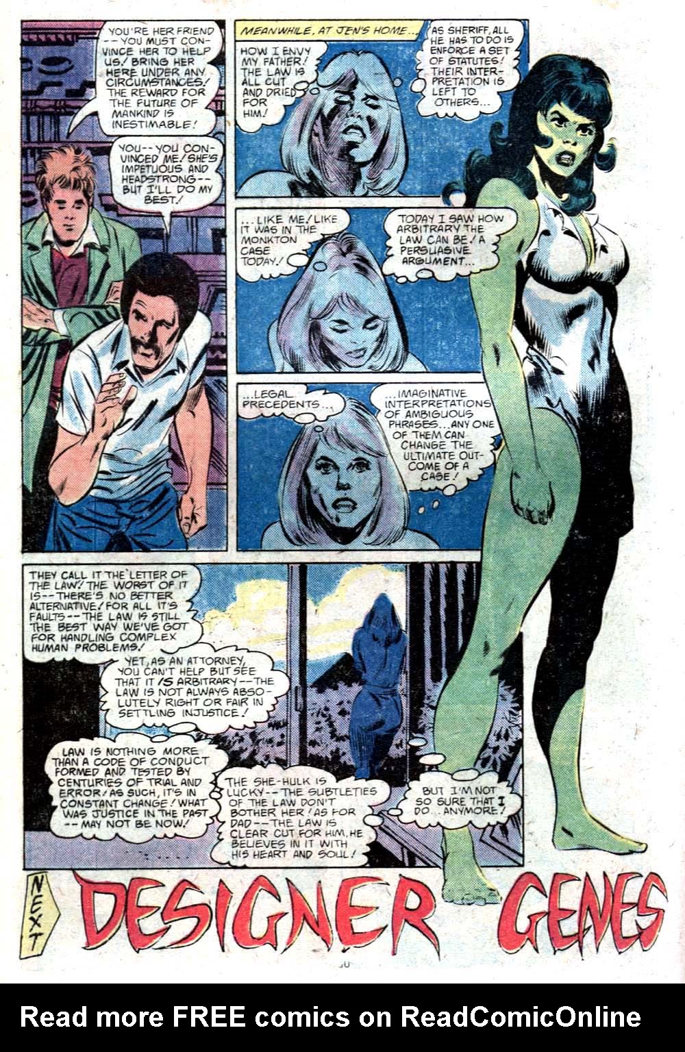 Read online The Savage She-Hulk comic -  Issue #18 - 23