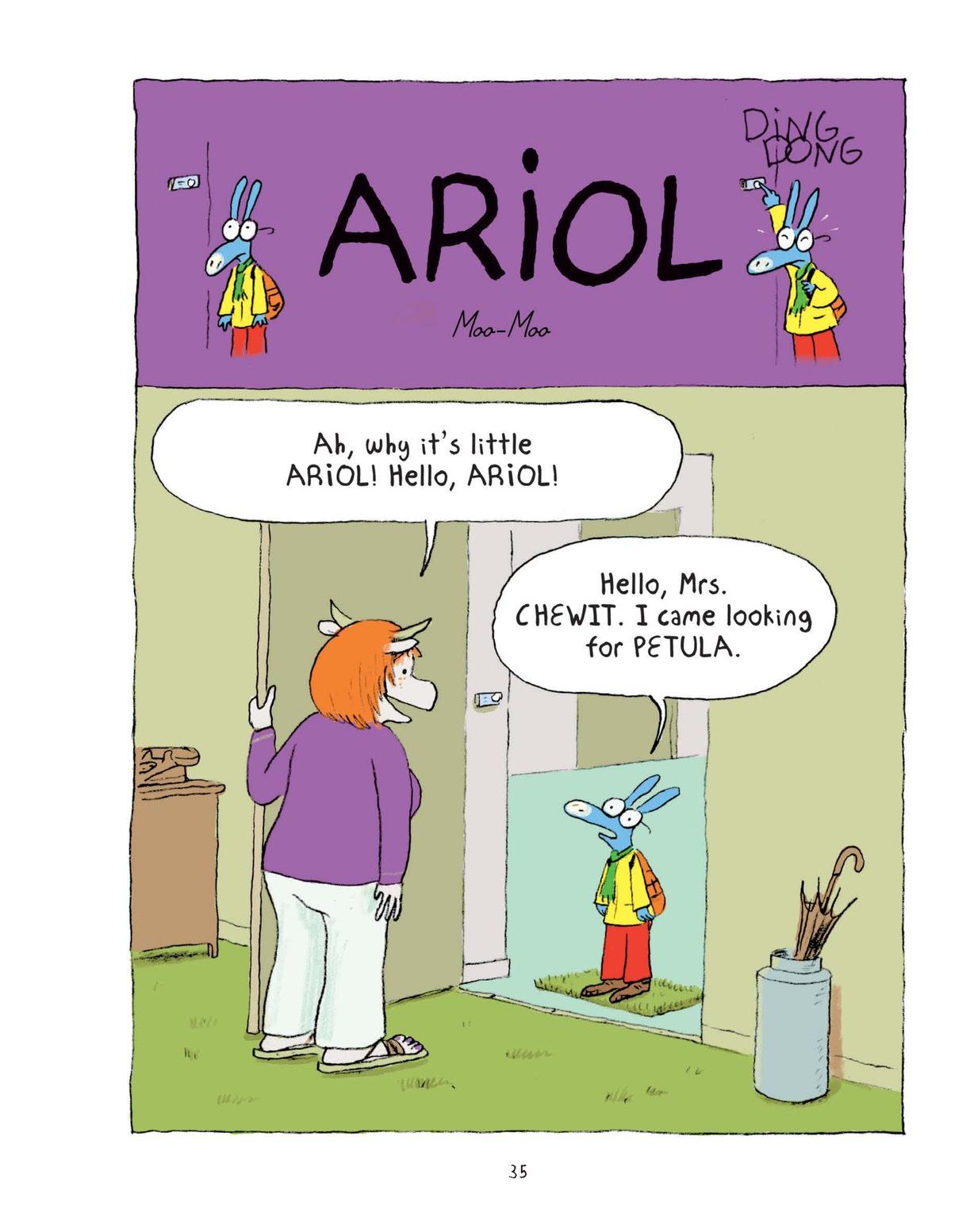 Read online Ariol comic -  Issue # TPB 1 - 37