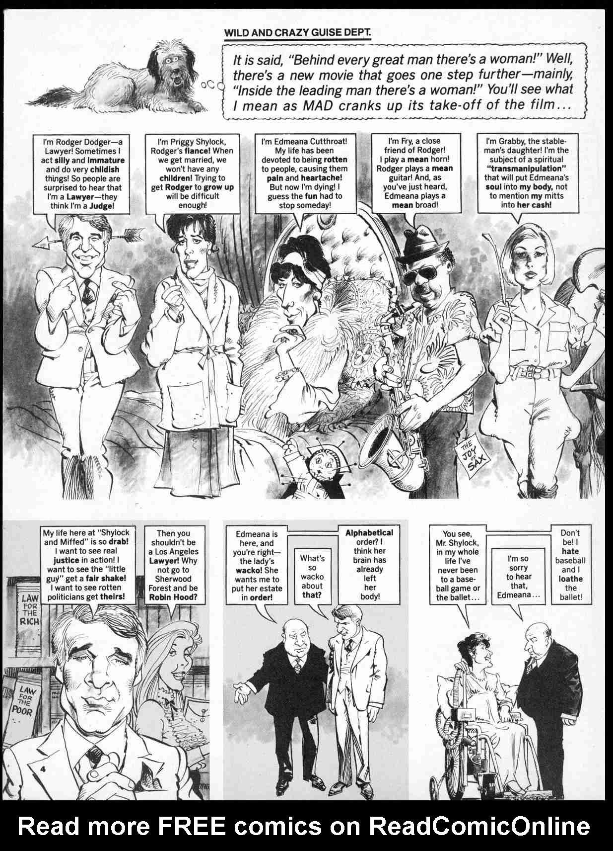 Read online MAD comic -  Issue #255 - 6