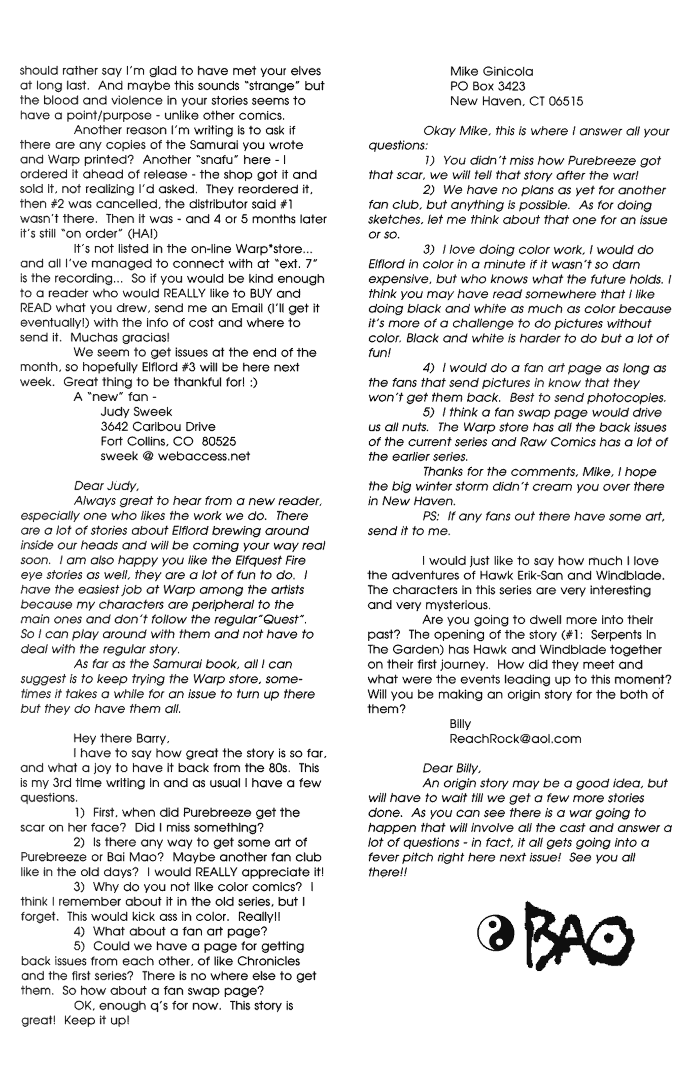 Read online ElfLord (1997) comic -  Issue #5 - 26