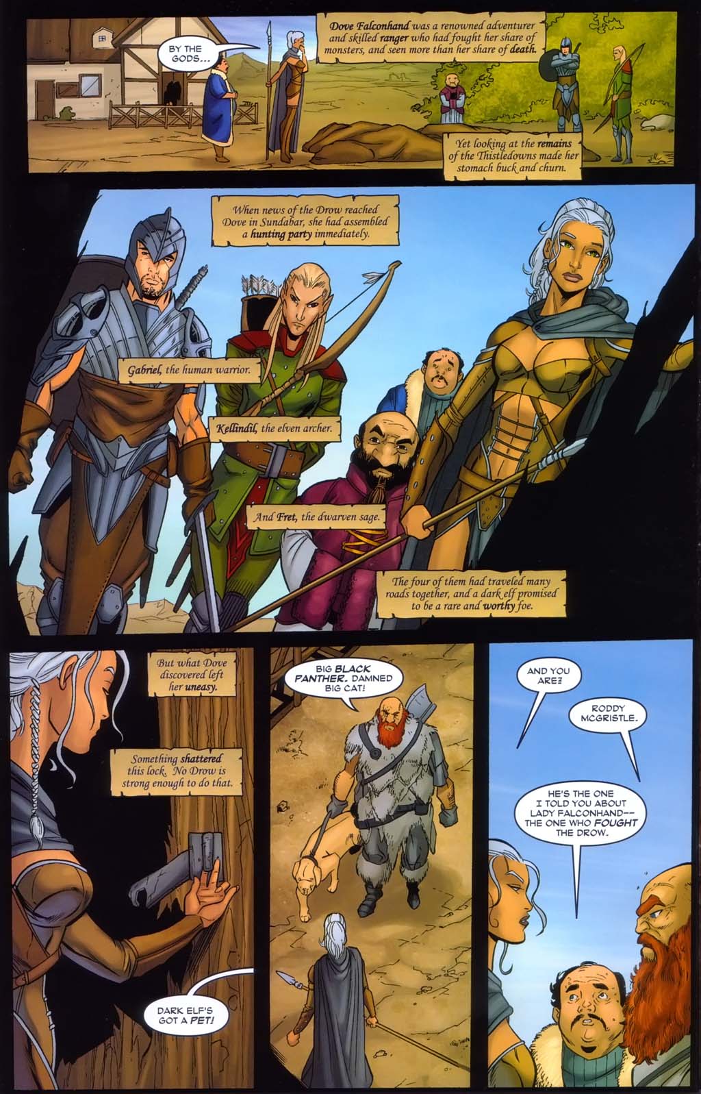 Read online Forgotten Realms: Sojourn comic -  Issue #1 - 37